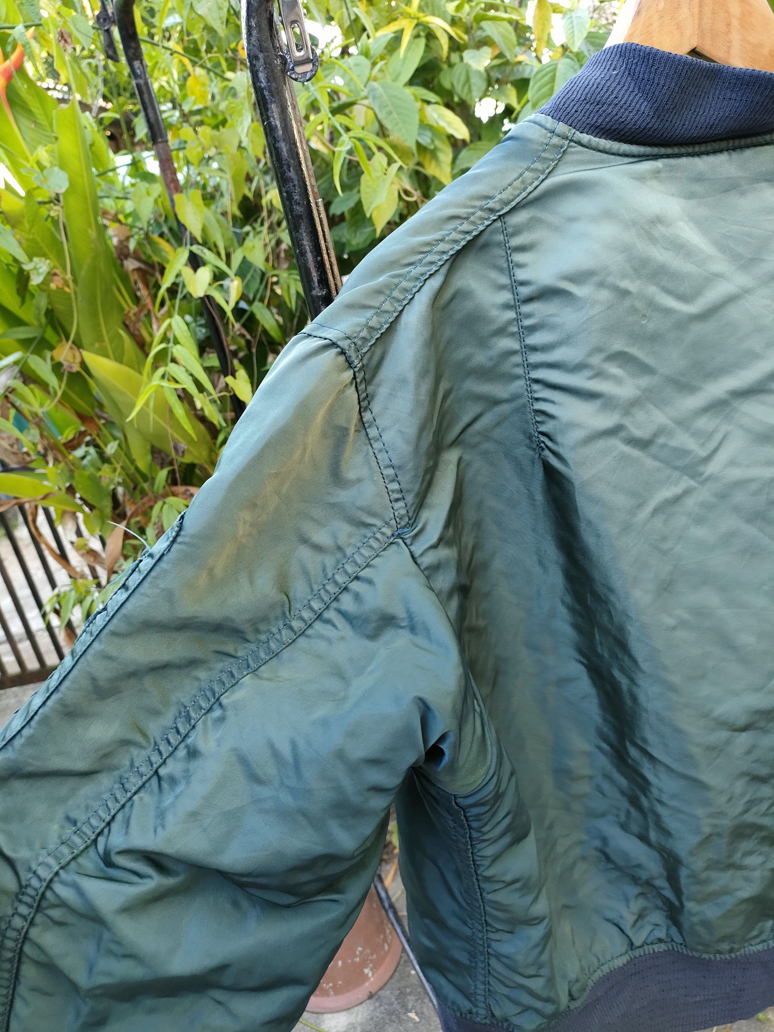 Alpha Industries × Vintage Vintage Alpha Industries Distressed Jacket Size US M / EU 48-50 / 2 - 7 Thumbnail
