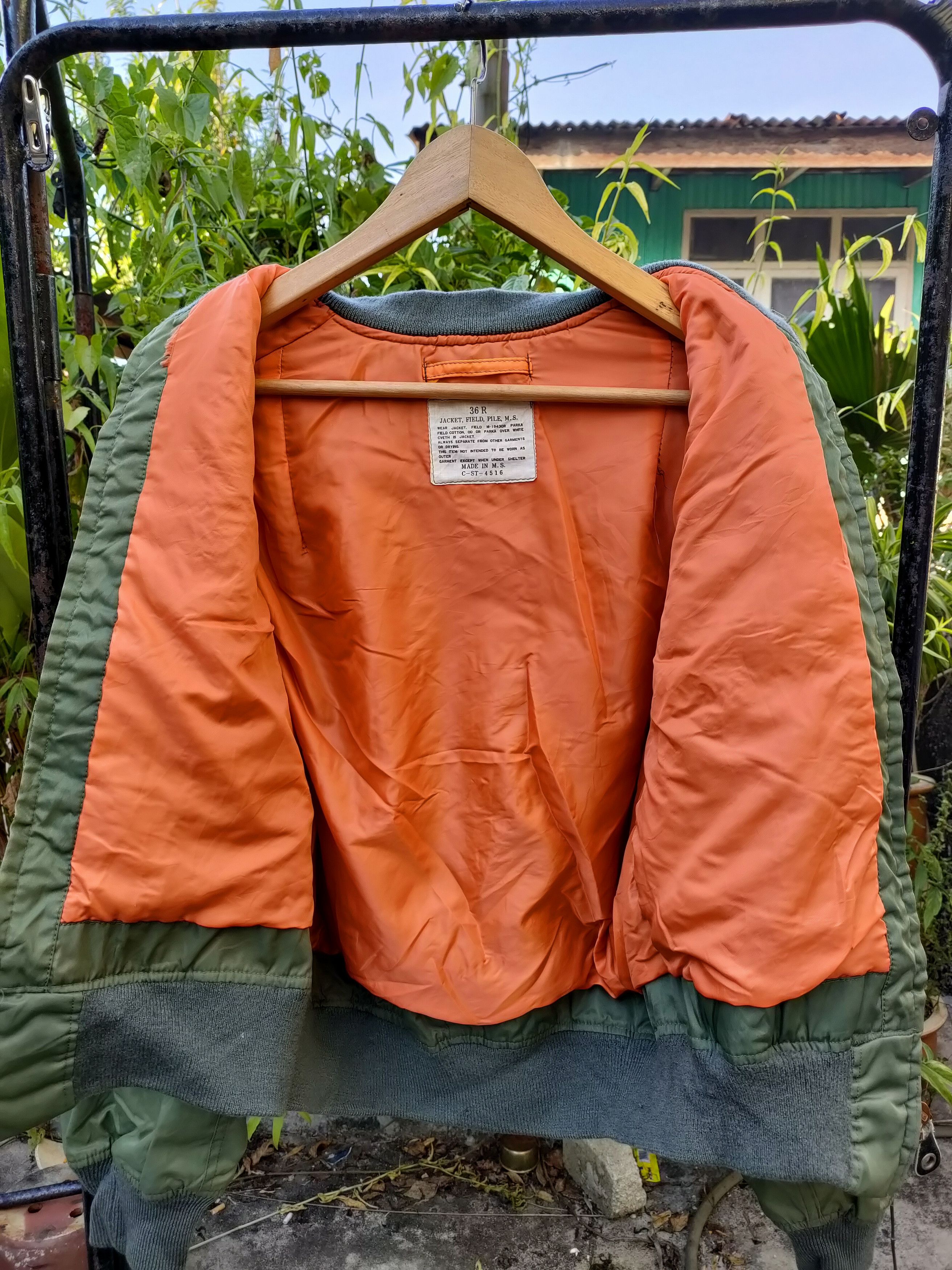 Other Jumpe Field Pile M.S MA-1 Jacket Size US M / EU 48-50 / 2 - 5 Thumbnail