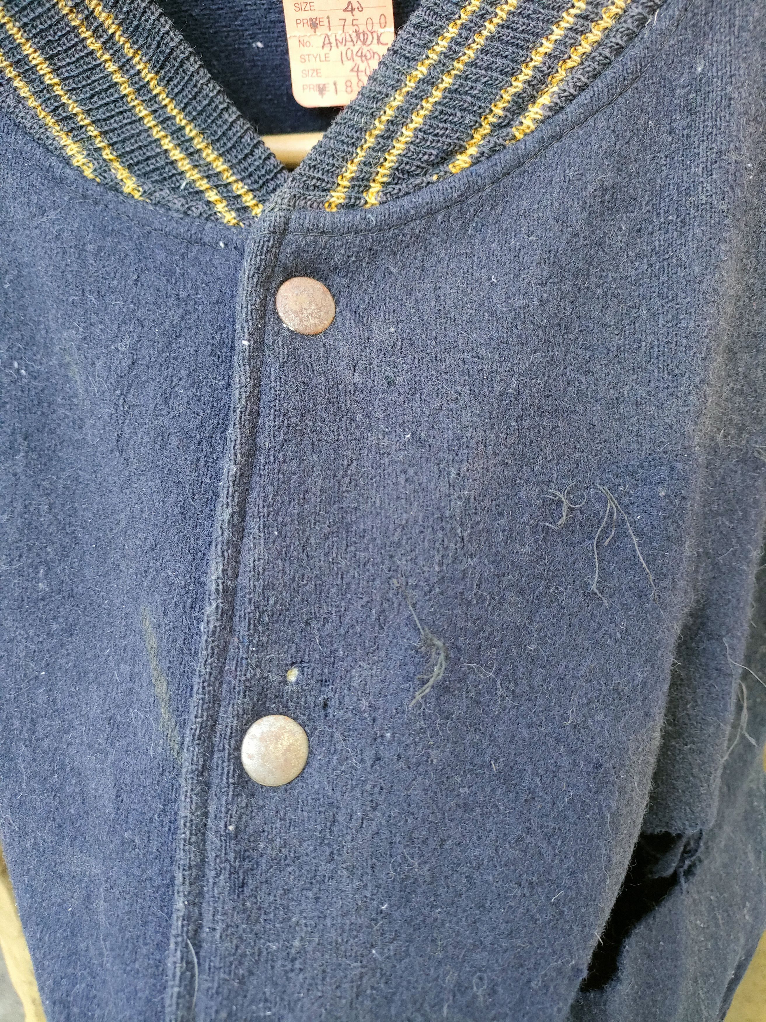 Vintage Vintage Destroyed Varsity Jacket Size US M / EU 48-50 / 2 - 12 Thumbnail