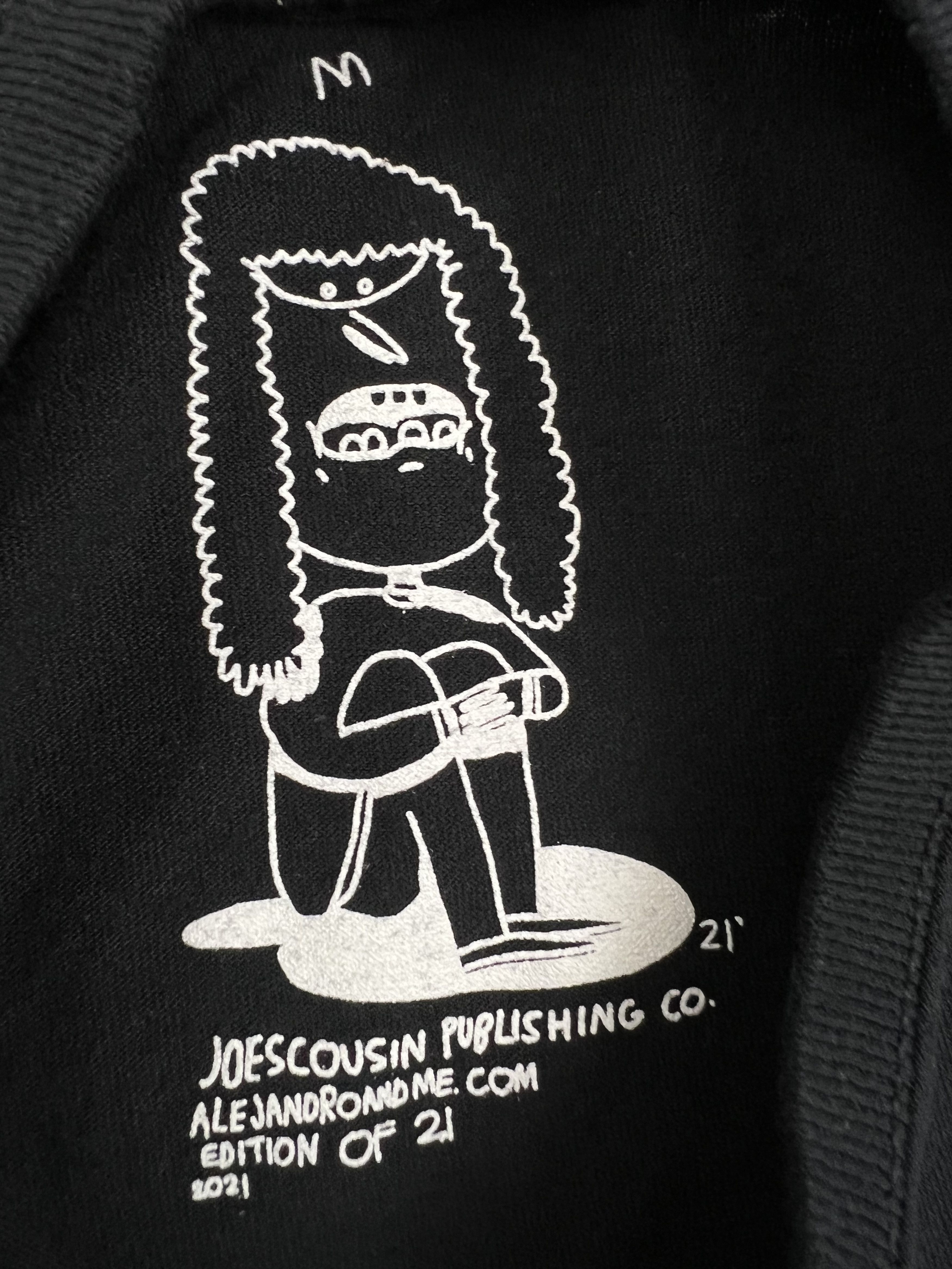 MF Doom MF Doom Neon Portrait Memorial Tee X of 21 Black Medium Size US M / EU 48-50 / 2 - 4 Thumbnail