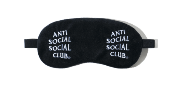 Anti Social Social Club Anti Social Social Club Offline Sleeping Mask Size ONE SIZE - 2 Thumbnail