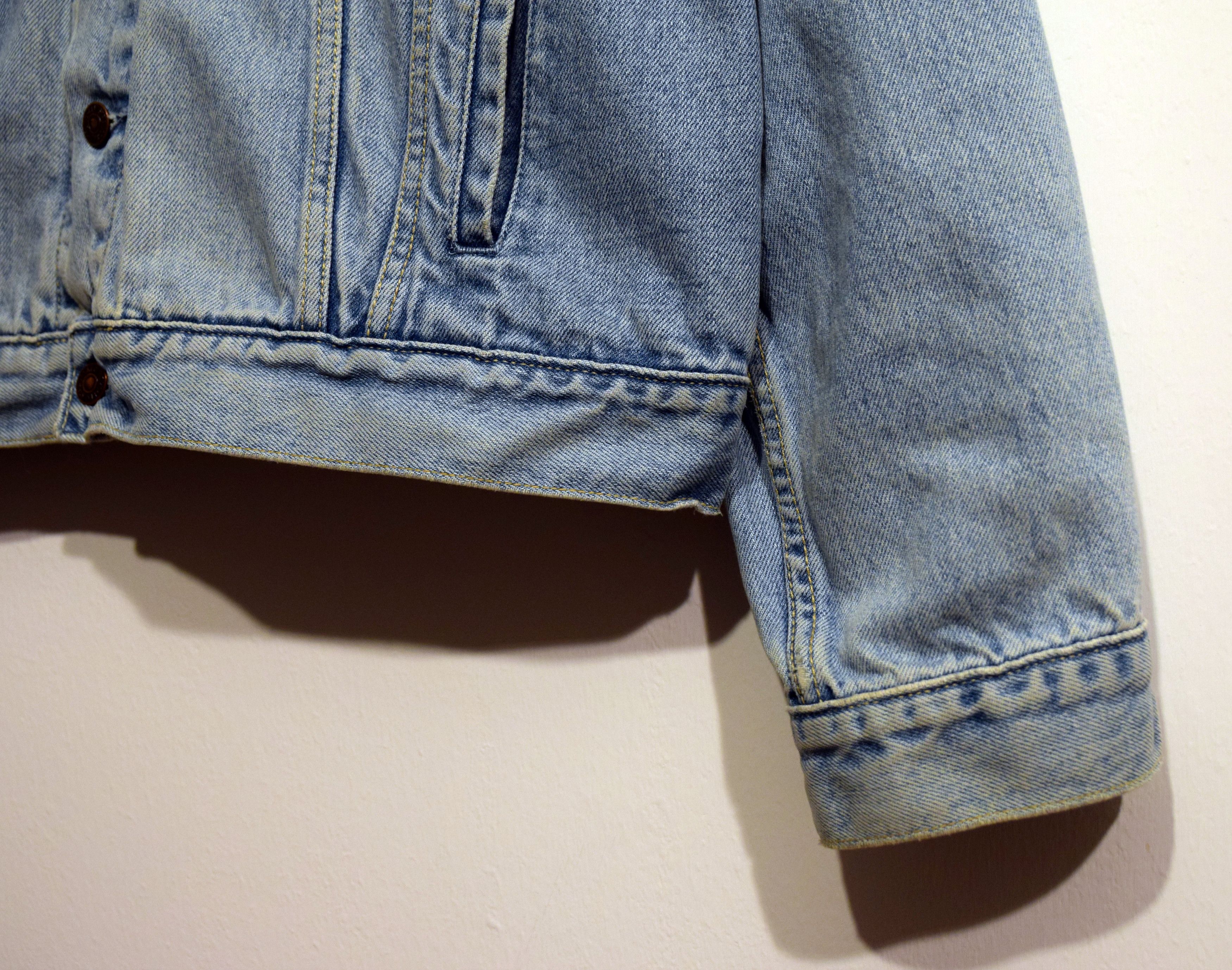 Levi's × Levi's Vintage Clothing × Vintage 1991 Washed Indigo Red Tab Levi’s Jeans Jacket XL Size US XL / EU 56 / 4 - 3 Thumbnail
