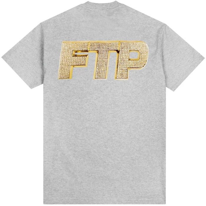 FTP Bling Logo Tee Heather Grey