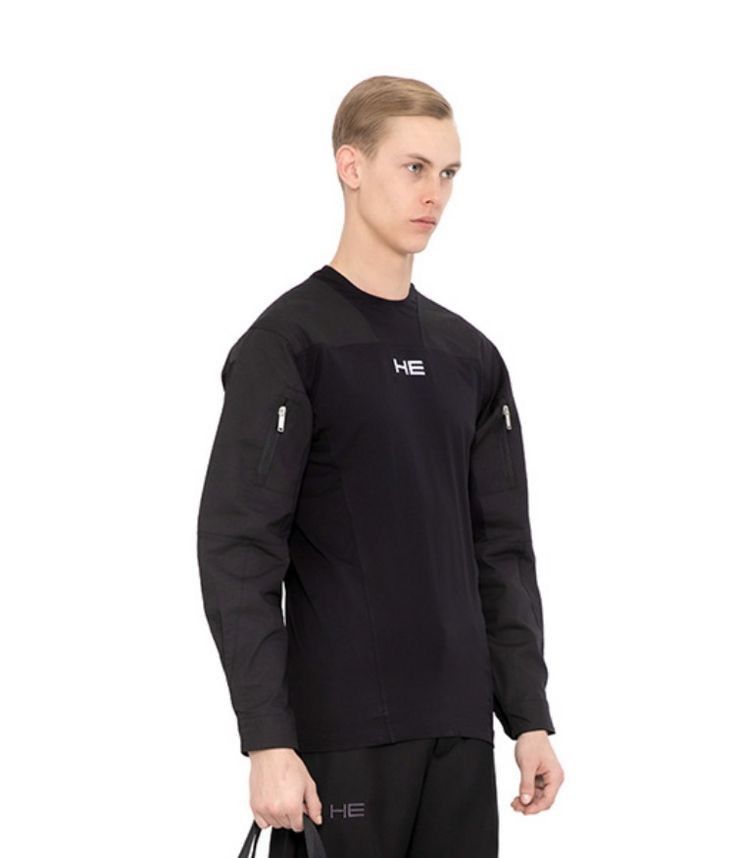 image of Heliot Emil Tactical Shirt in Black, Men's (Size Small)