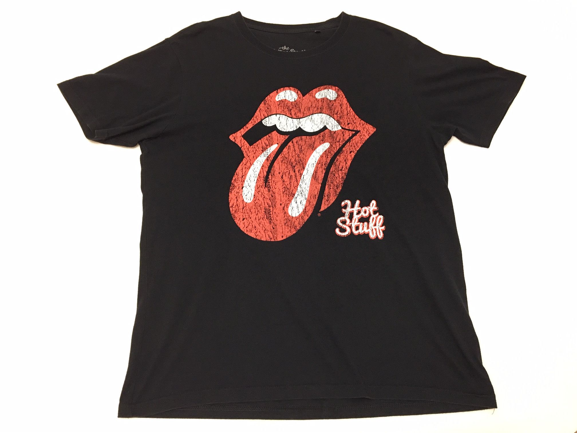 The Rolling Stones The Rolling Stones 2012 Hot Stuff Tee Black Medium Size US M / EU 48-50 / 2 - 1 Thumbnail