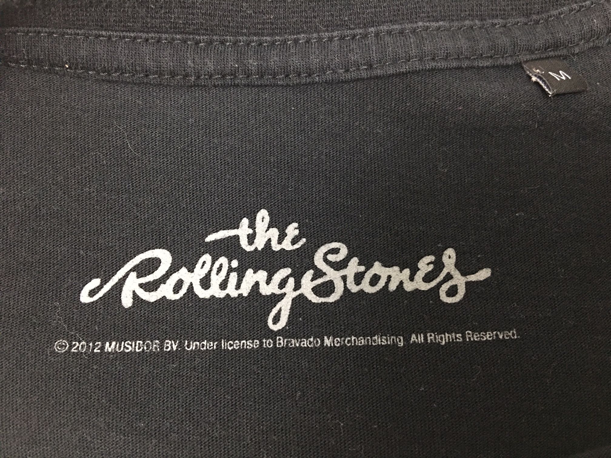 The Rolling Stones The Rolling Stones 2012 Hot Stuff Tee Black Medium Size US M / EU 48-50 / 2 - 5 Thumbnail
