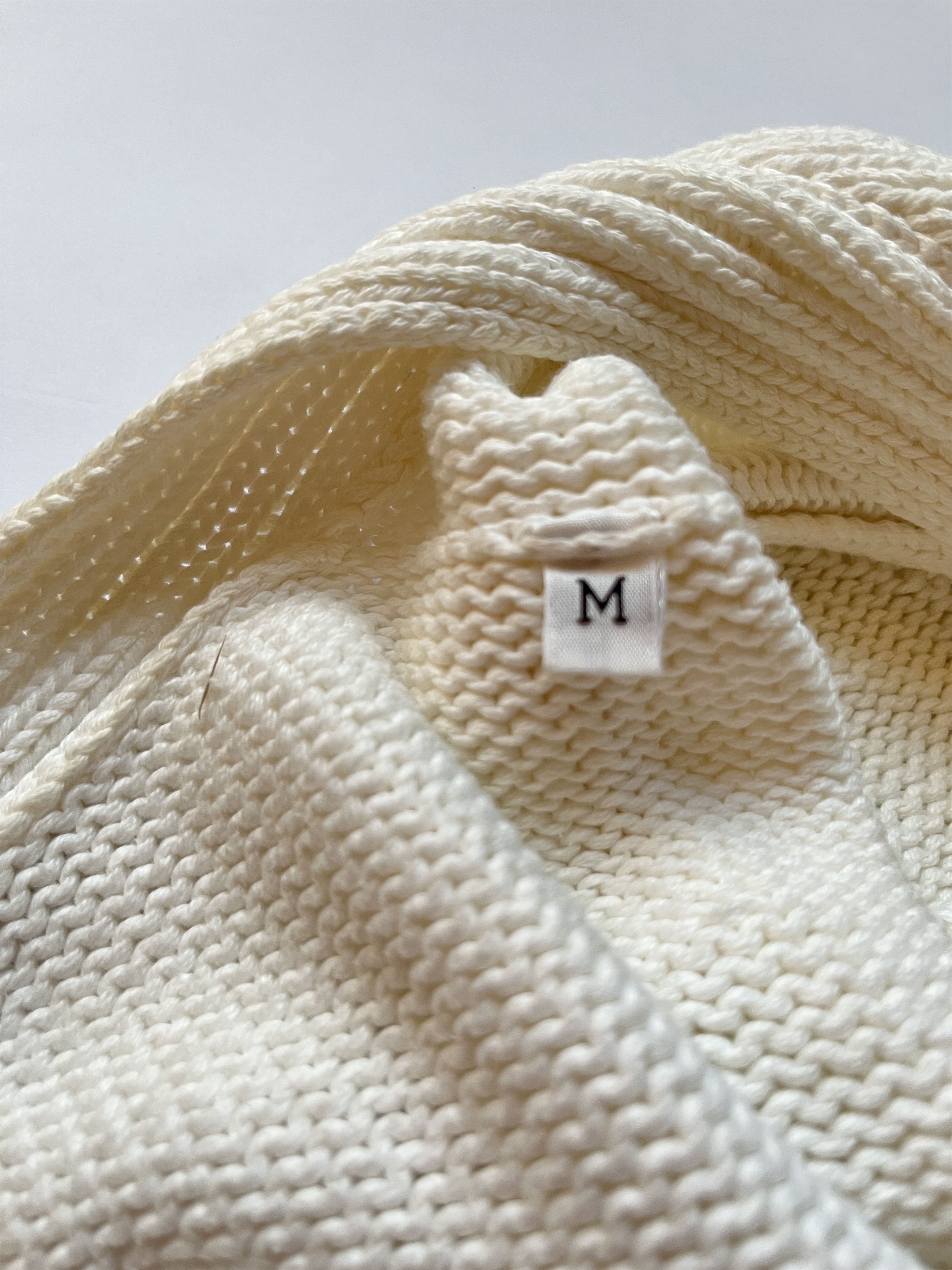 Maison Margiela ⚡️QUICK SALE⚡️1990's Margiela by Miss Deanna White Cardigan Size US S / EU 44-46 / 1 - 3 Thumbnail