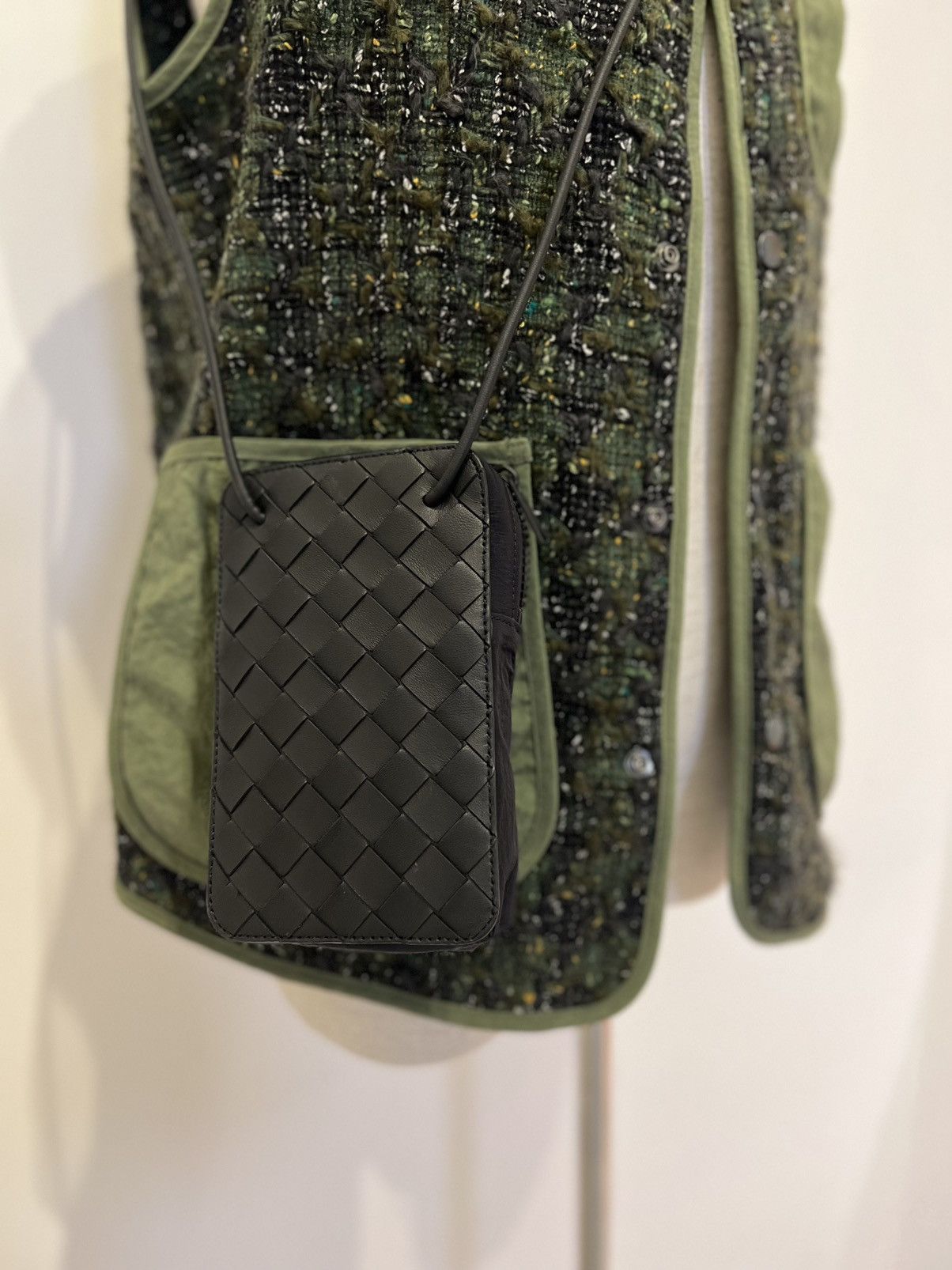 Bottega Veneta Bv 2 Sides Crossbody Bag in Black, Men's