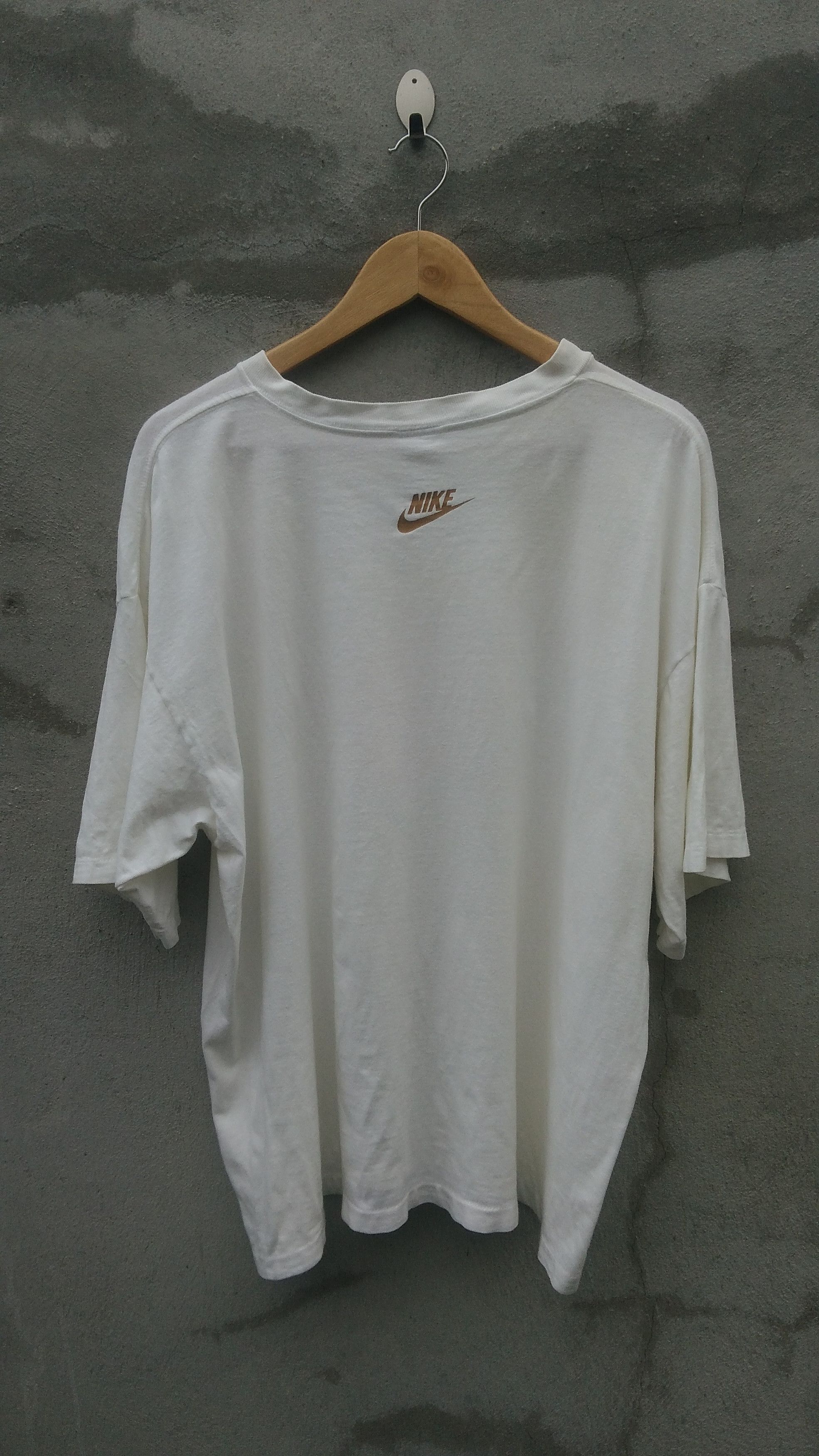 NBA × Nike × Vintage ⚡️Steals⚡️ Vintage 90s NIKE AIR JORDAN Spell Out Size US L / EU 52-54 / 3 - 4 Thumbnail