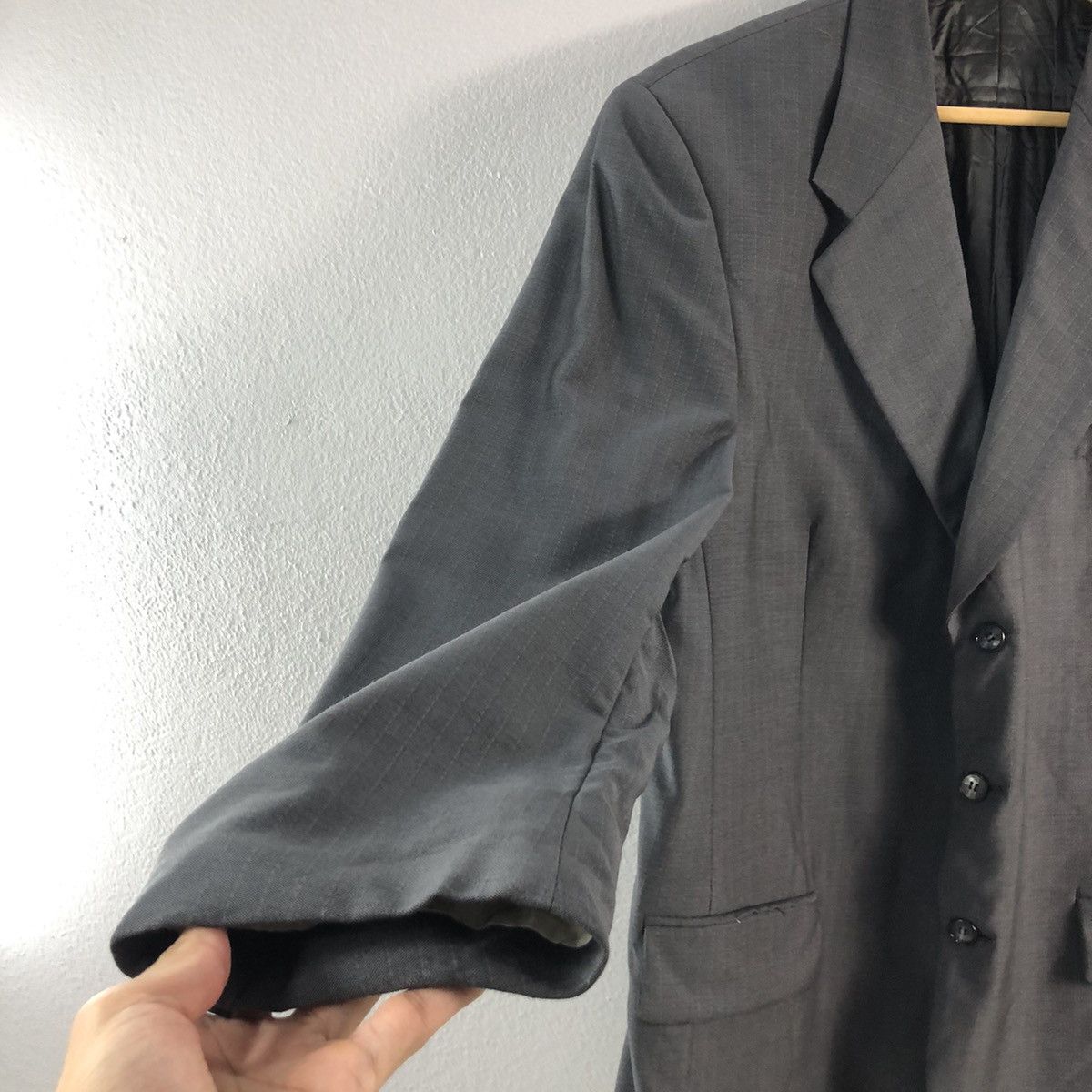 Studio 0001 Ferre Italy Striped Double Breast Coats Blazer