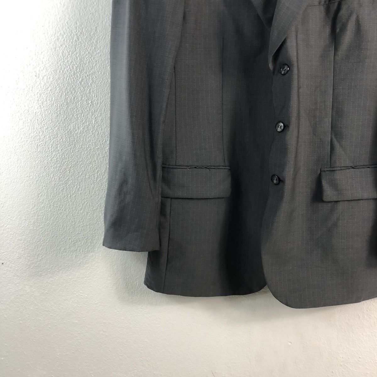 Studio 0001 Ferre Italy Striped Double Breast Coats Blazer