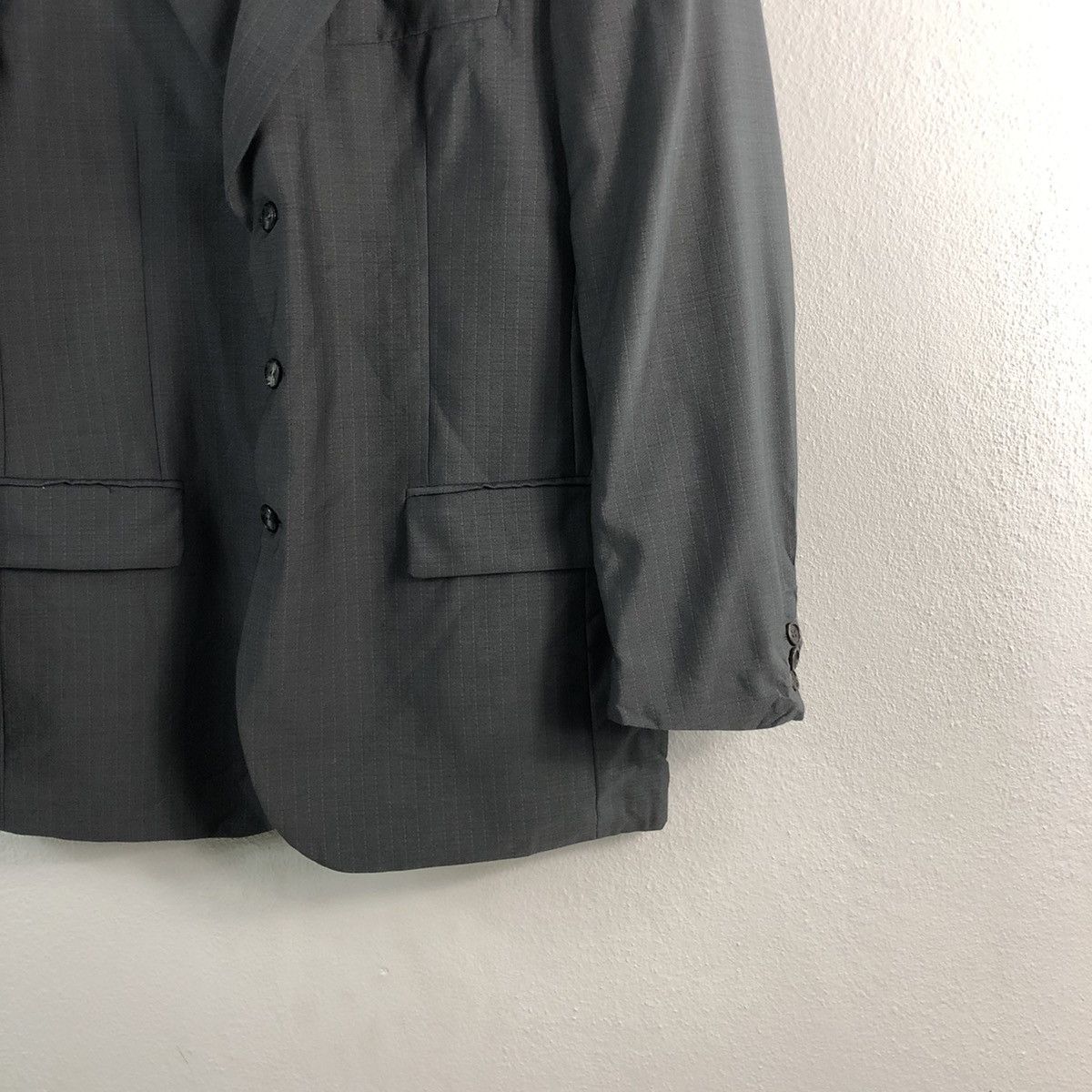Studio 0001 Ferre Italy Striped Double Breast Coats Blazer