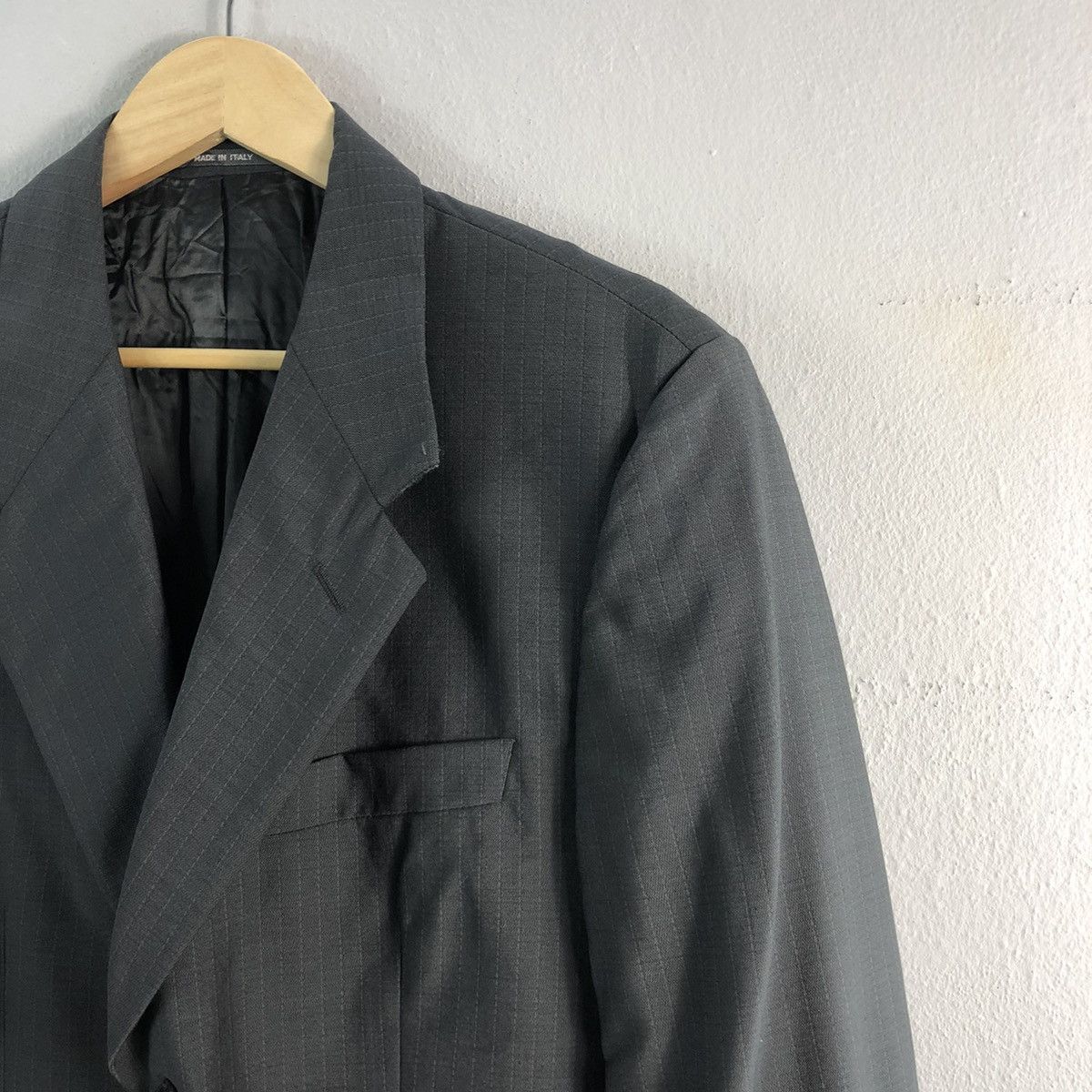 Studio 0001 Ferre Italy Striped Double Breast Coats Blazer