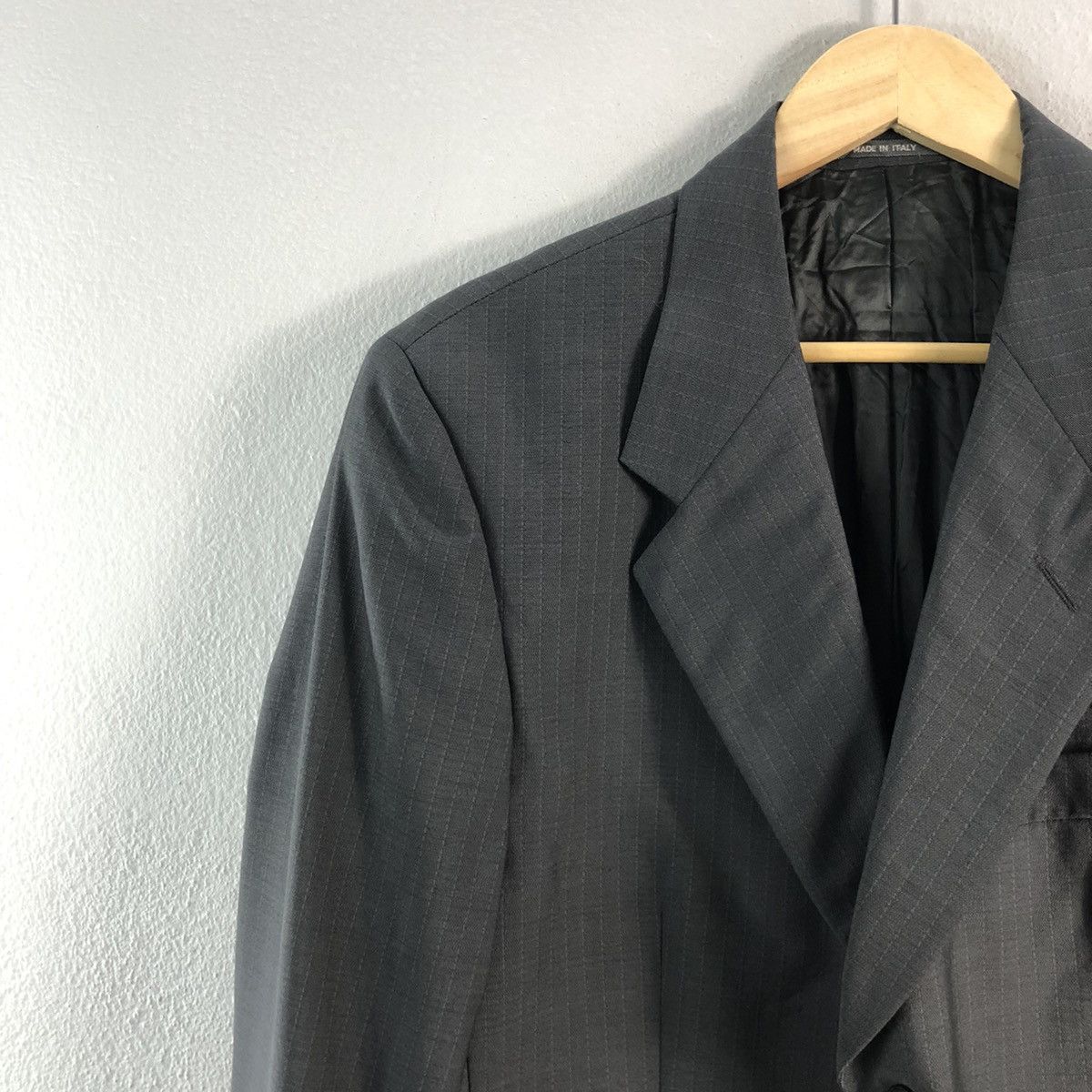 Studio 0001 Ferre Italy Striped Double Breast Coats Blazer