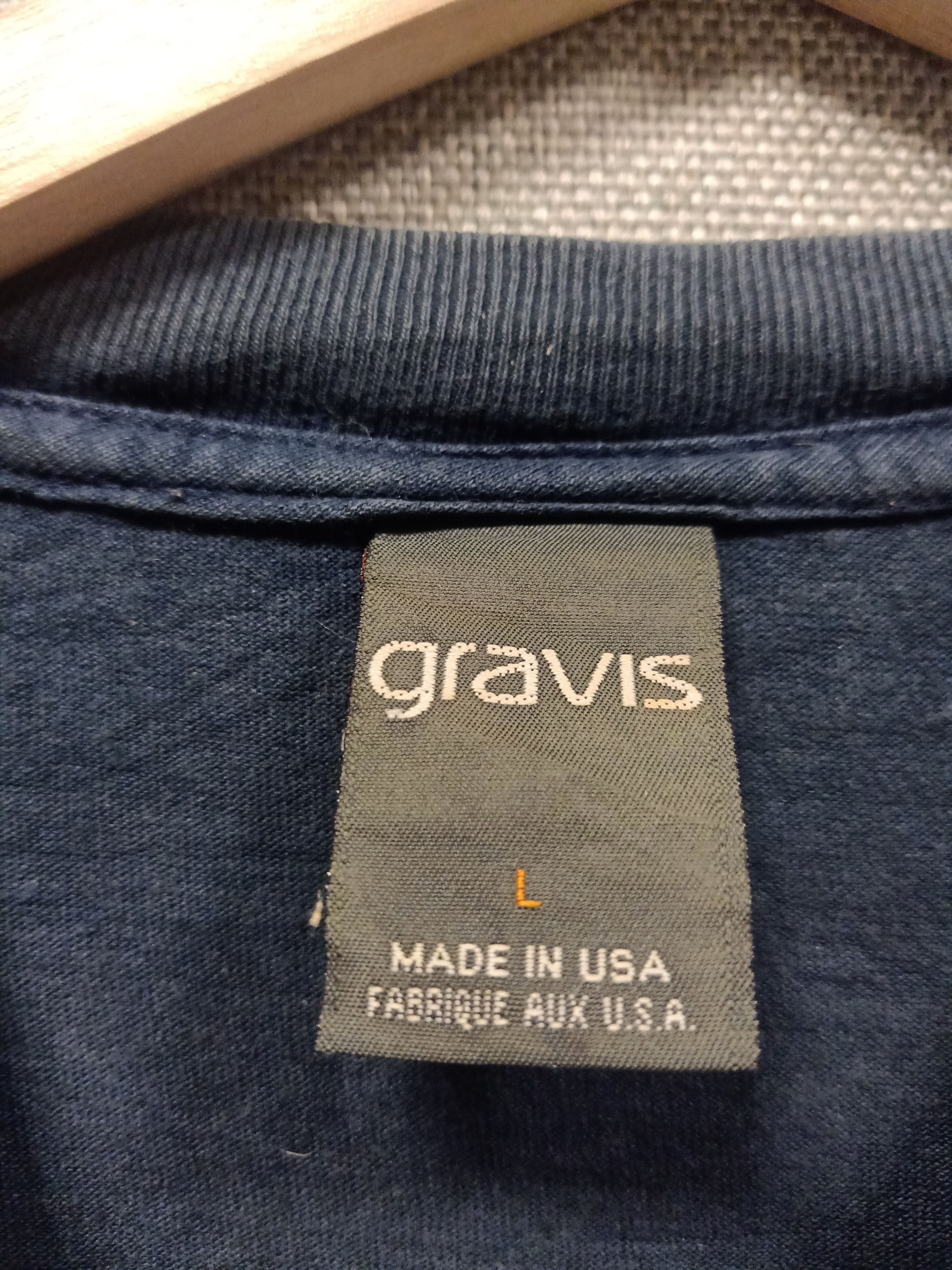 Gravis × Hook-Ups Vintage t shirt gravis skateboard made in usa Size US M / EU 48-50 / 2 - 3 Thumbnail
