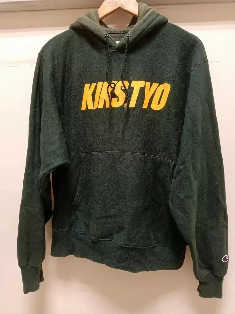 Champion vintage 90s hoodie champion reverse weave kiks tyo Size US M / EU 48-50 / 2 - 1 Thumbnail