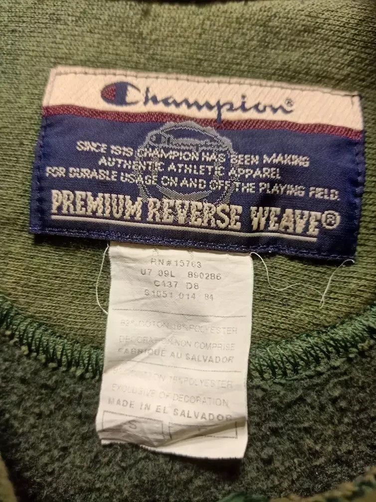 Champion vintage 90s hoodie champion reverse weave kiks tyo Size US M / EU 48-50 / 2 - 4 Thumbnail