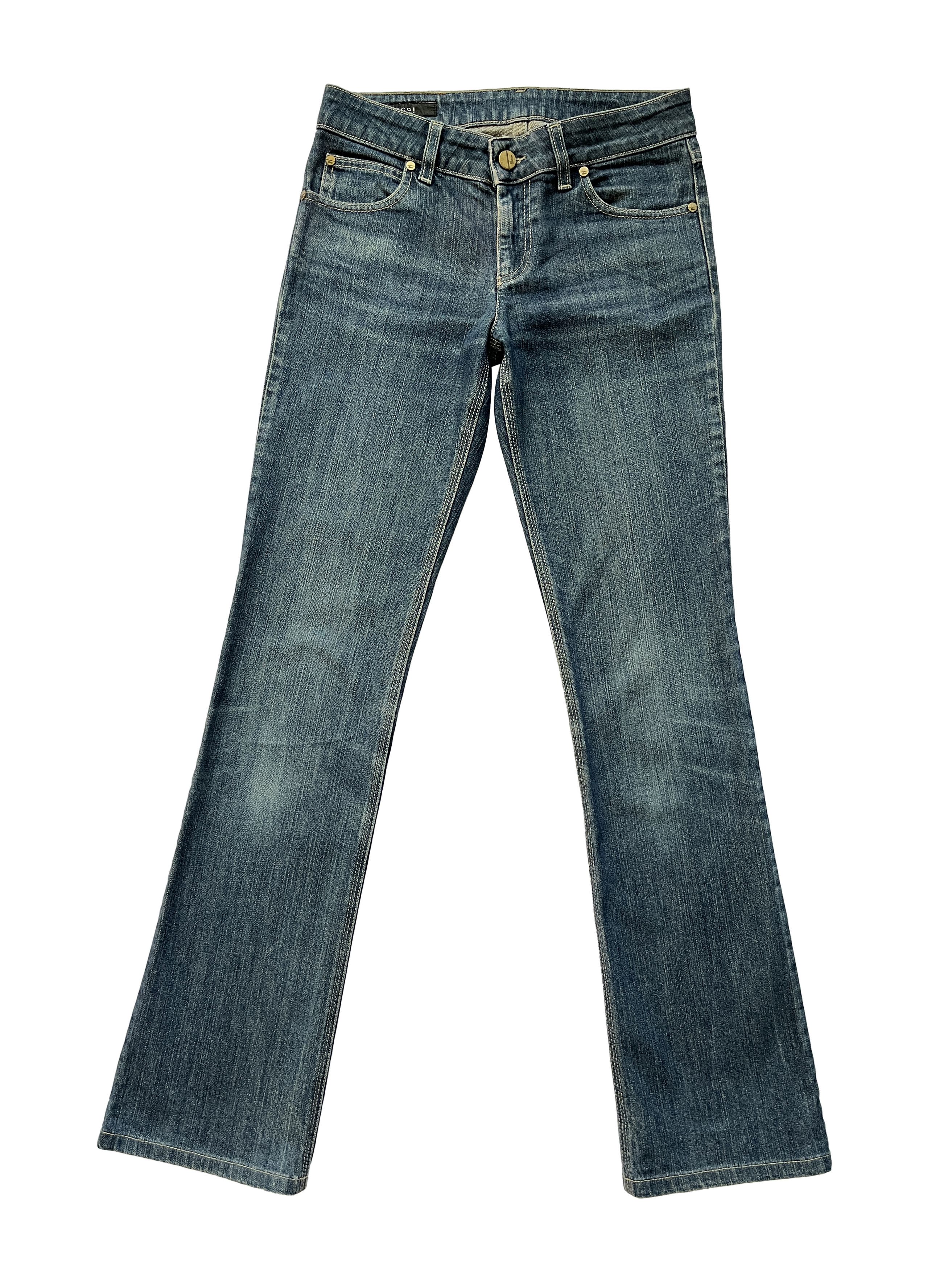 Gucci ⚡️QUICK SALE⚡️2006 Gucci Blue Denim Jeans Size 28" / US 6 / IT 42 - 1 Thumbnail