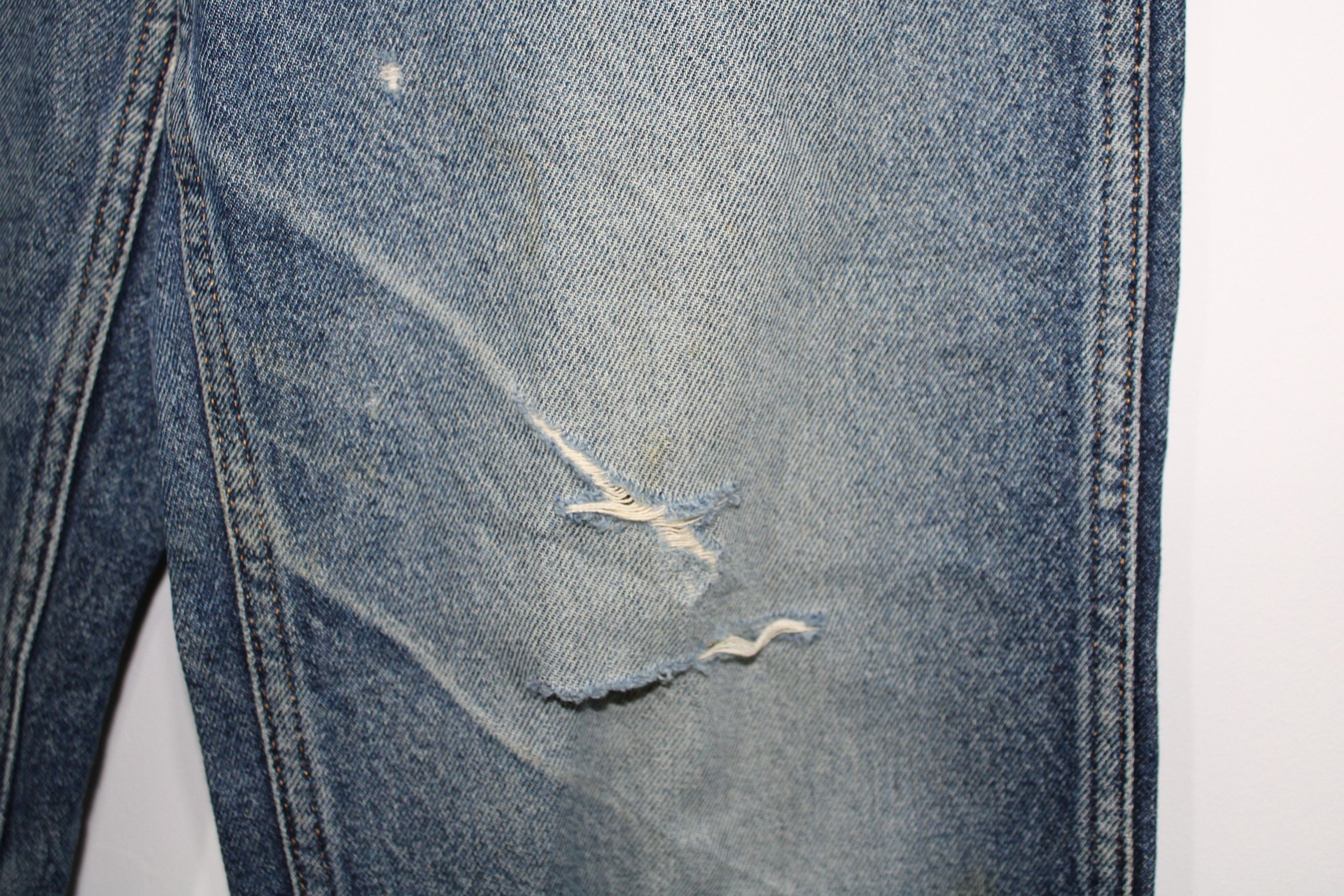 Comme des Garcons Homme Distressed 90s Comme Des Garcons Homme Jeans Size US 28 / EU 44 - 6 Thumbnail