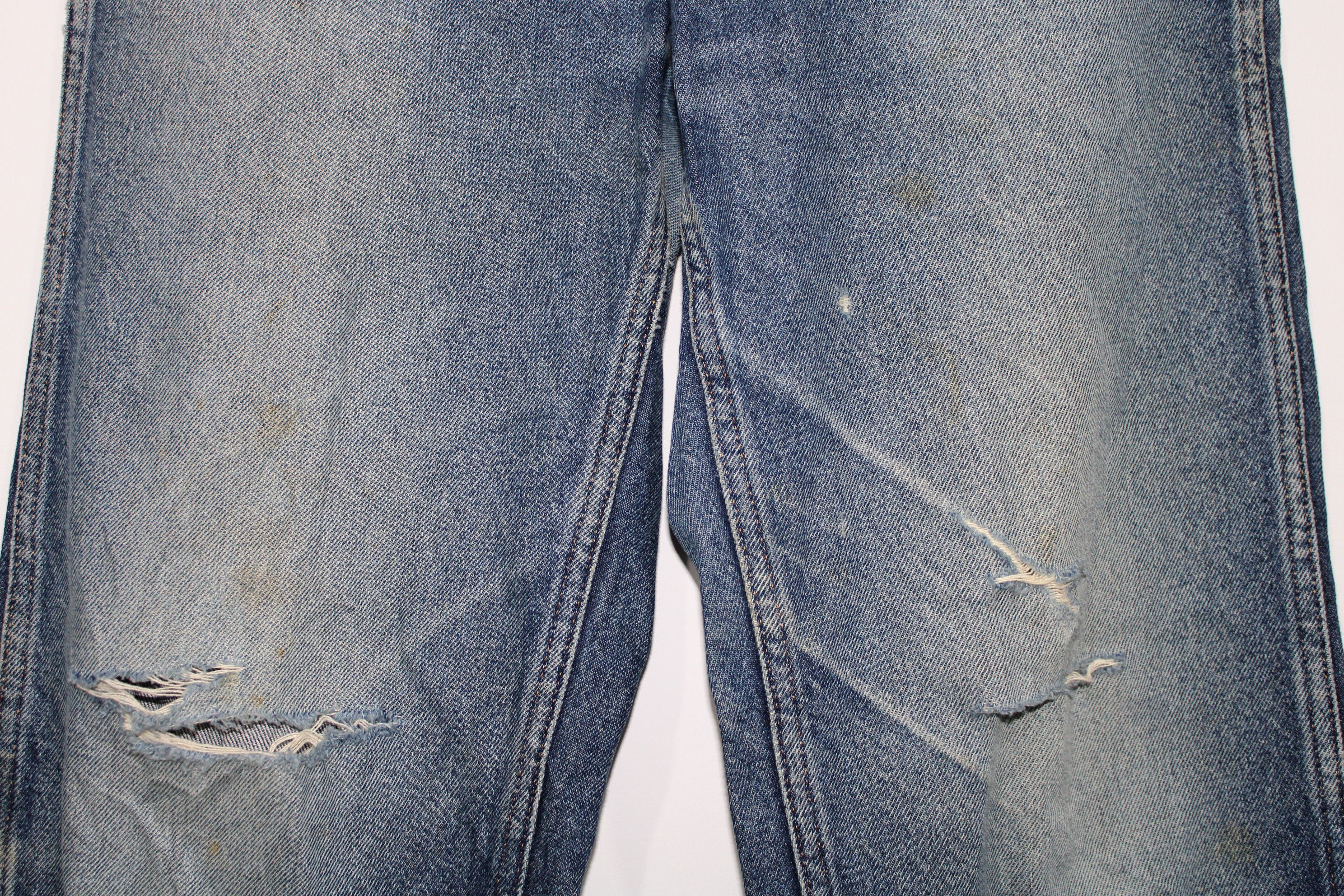 Comme des Garcons Homme Distressed 90s Comme Des Garcons Homme Jeans Size US 28 / EU 44 - 4 Thumbnail