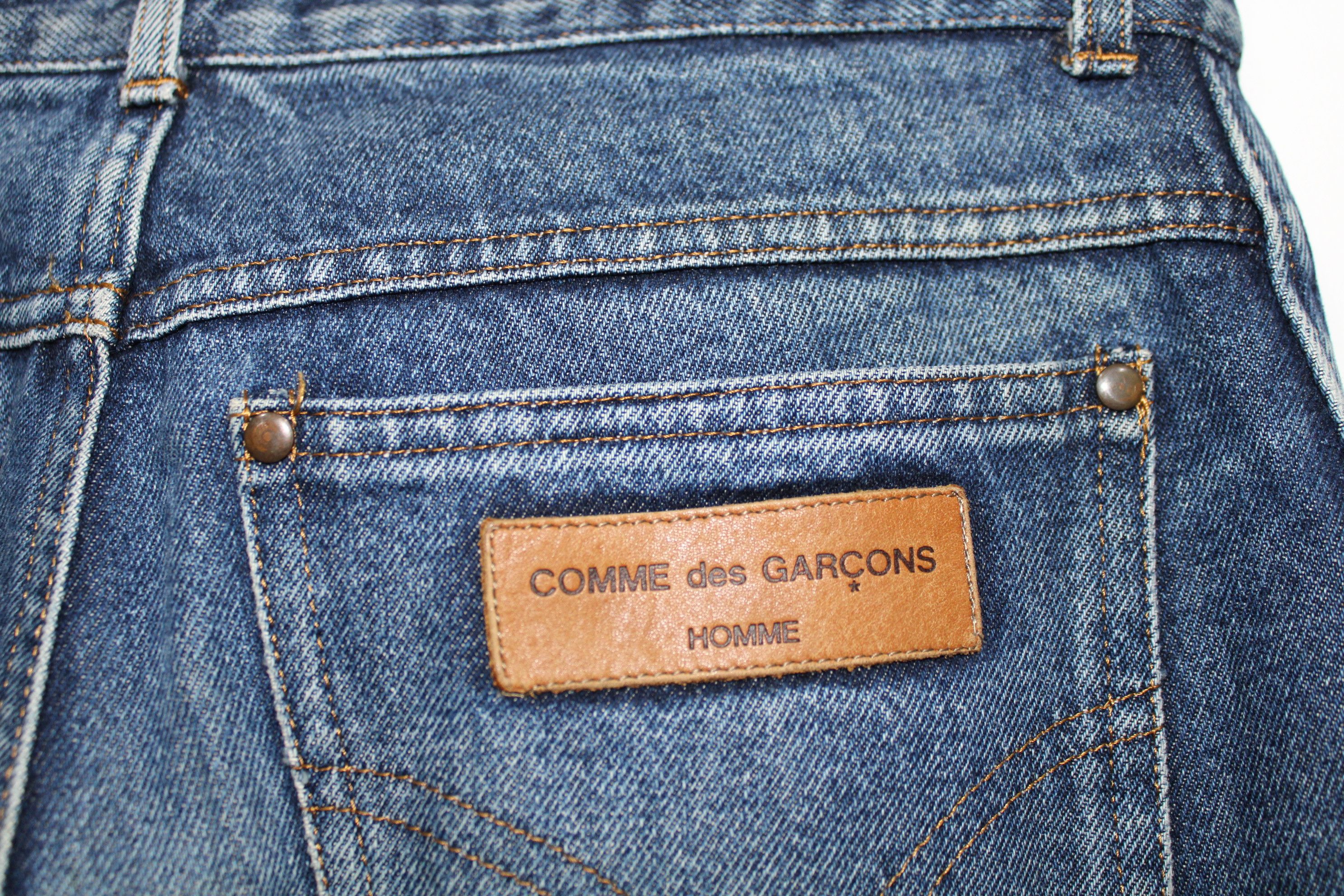 Comme des Garcons Homme Distressed 90s Comme Des Garcons Homme Jeans Size US 28 / EU 44 - 9 Thumbnail