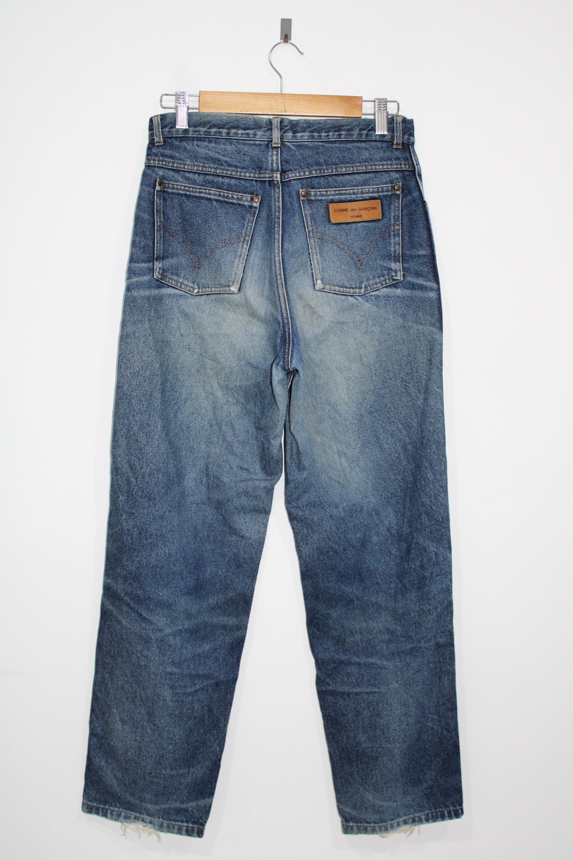 Comme des Garcons Homme Distressed 90s Comme Des Garcons Homme Jeans Size US 28 / EU 44 - 7 Thumbnail