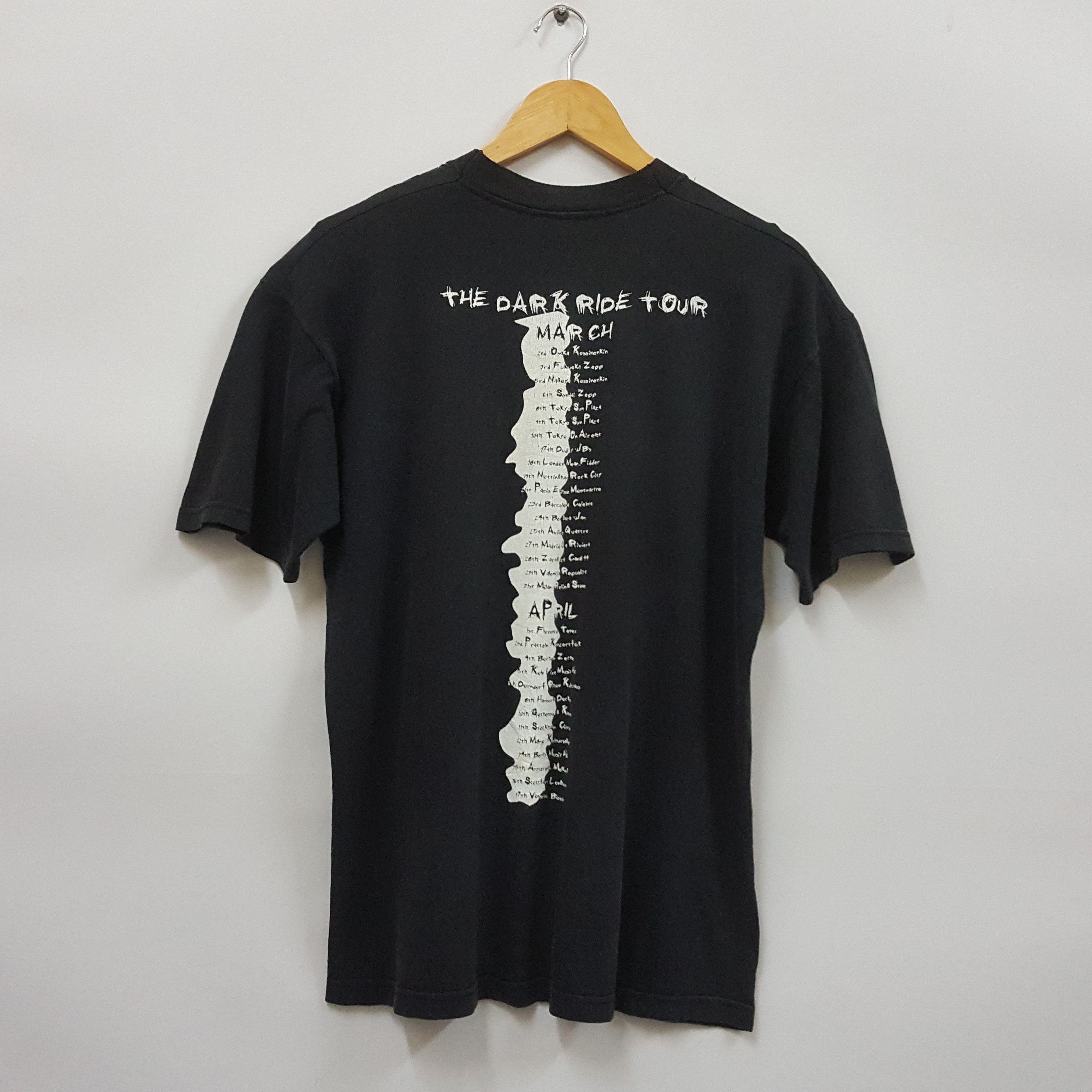 Band Tees × Vintage Vintage Helloween 2000 The Dark Ride Band T-Shirt Size US M / EU 48-50 / 2 - 2 Thumbnail