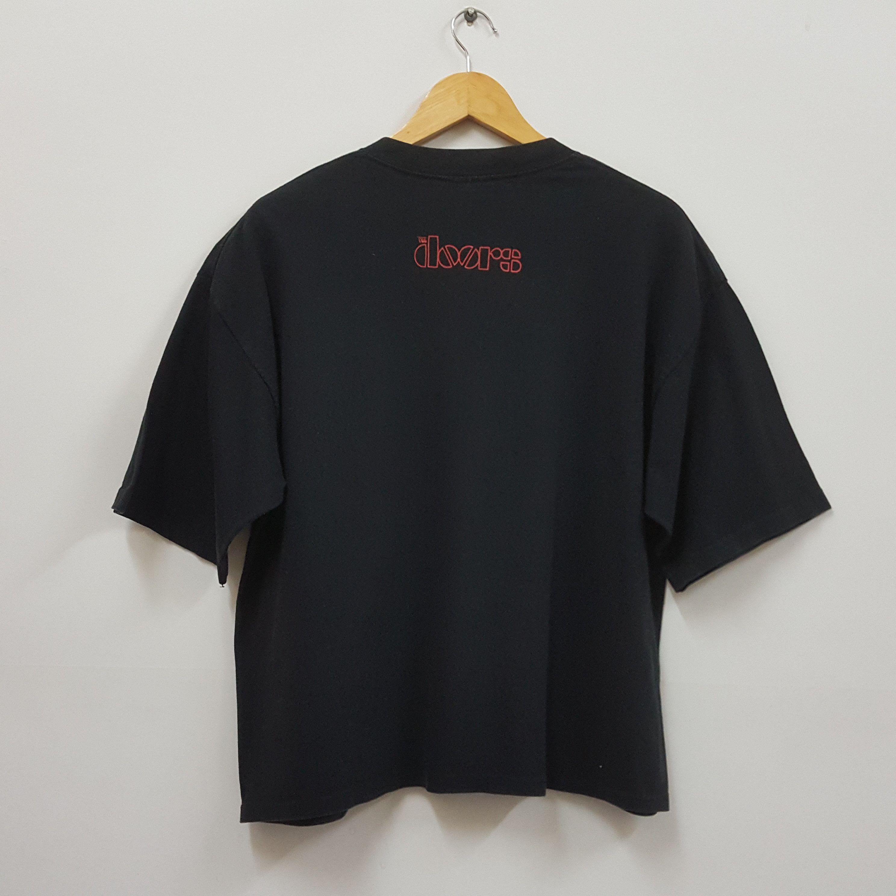 Band Tees × Vintage Vintage 90's The Doors Jim Morrison Strange Days T-shirt Size US L / EU 52-54 / 3 - 4 Thumbnail