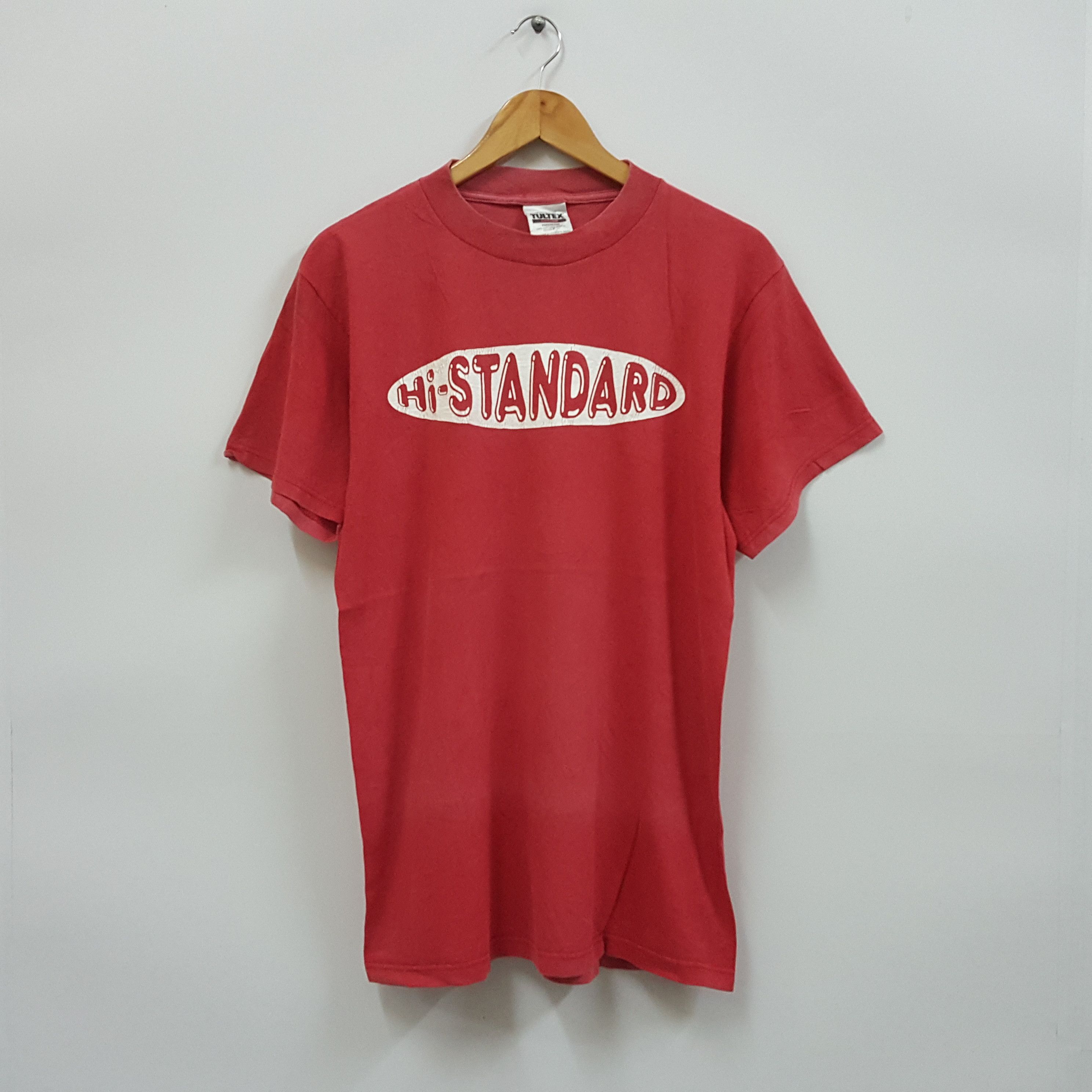 Band Tees × Vintage Vintage Hi-STANDARD japanese hardcore punk band red t-shirt Size US M / EU 48-50 / 2 - 1 Thumbnail