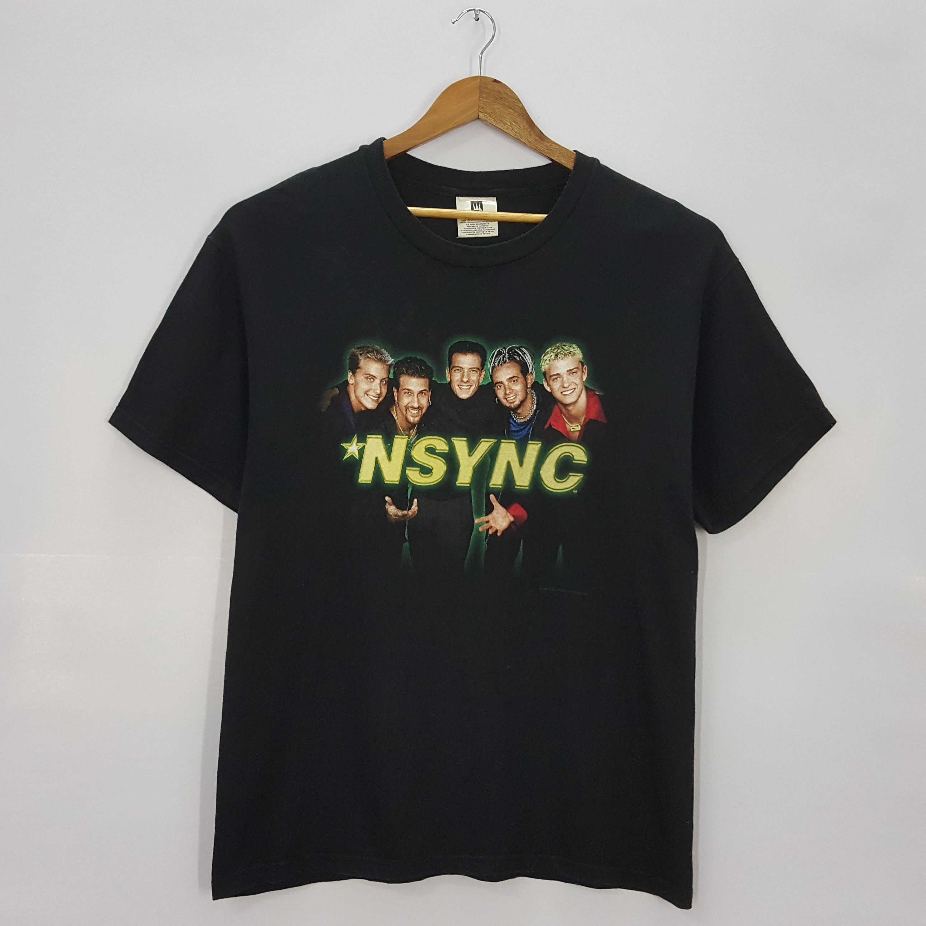 Band Tees × Rap Tees × Vintage Vintage 90's NSYNC American Boy Band Tour t-shirt Size US L / EU 52-54 / 3 - 1 Thumbnail