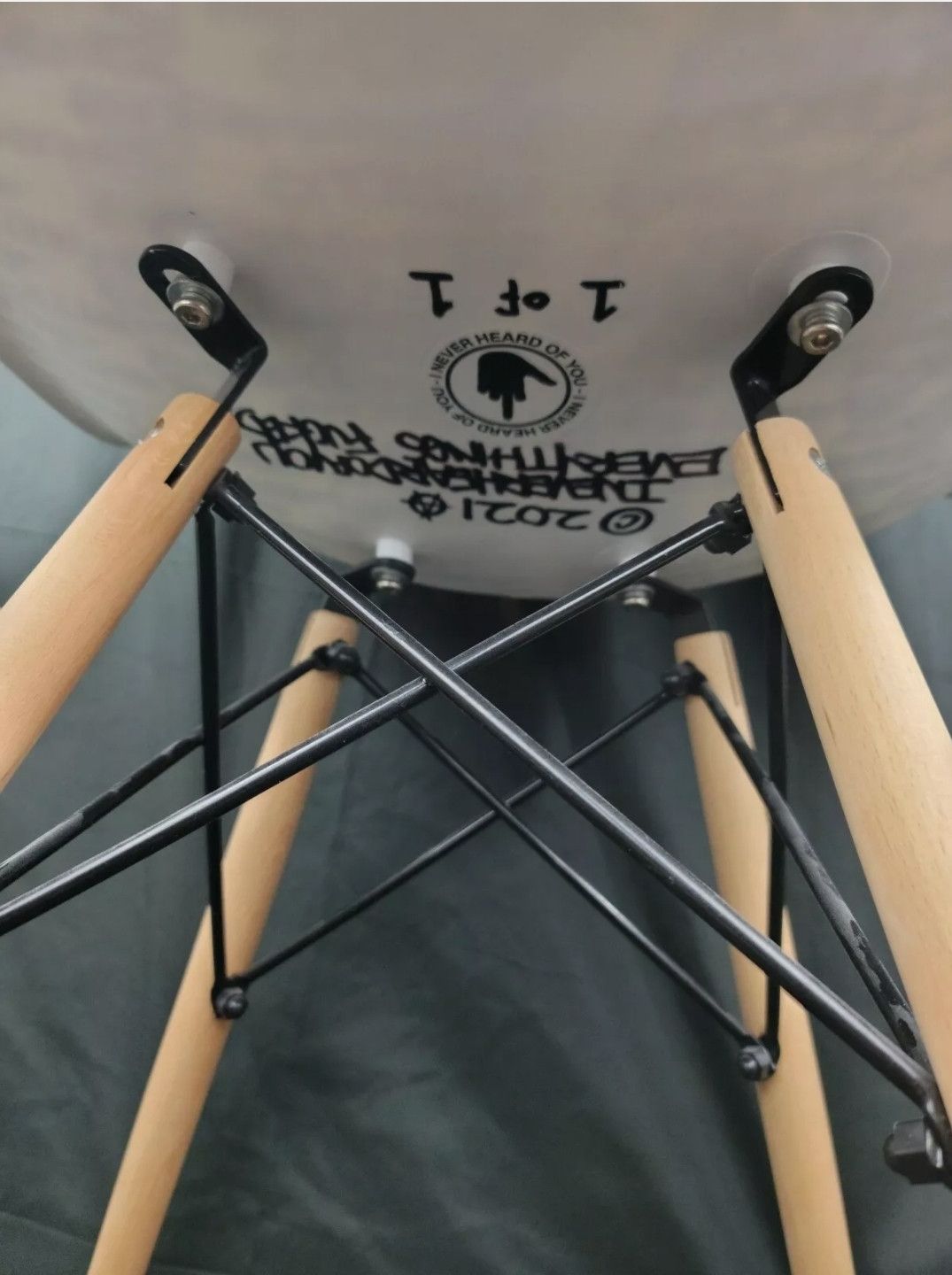 ineverheardofyou Everything's F*cked Chair 1 of 1 by I Never Heard Of You Size ONE SIZE - 3 Thumbnail