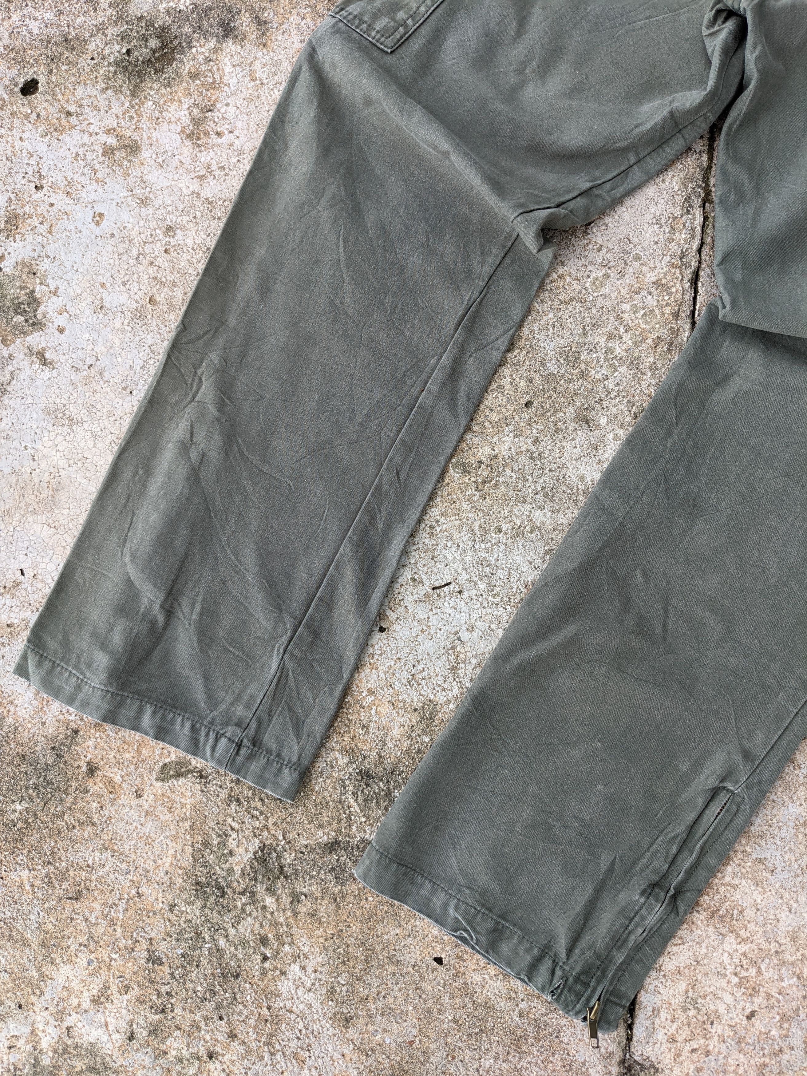 Japanese Brand ⚡️Steals⚡️ Japanese Brand Olive Green Cargo Pant Size US 32 / EU 48 - 7 Thumbnail