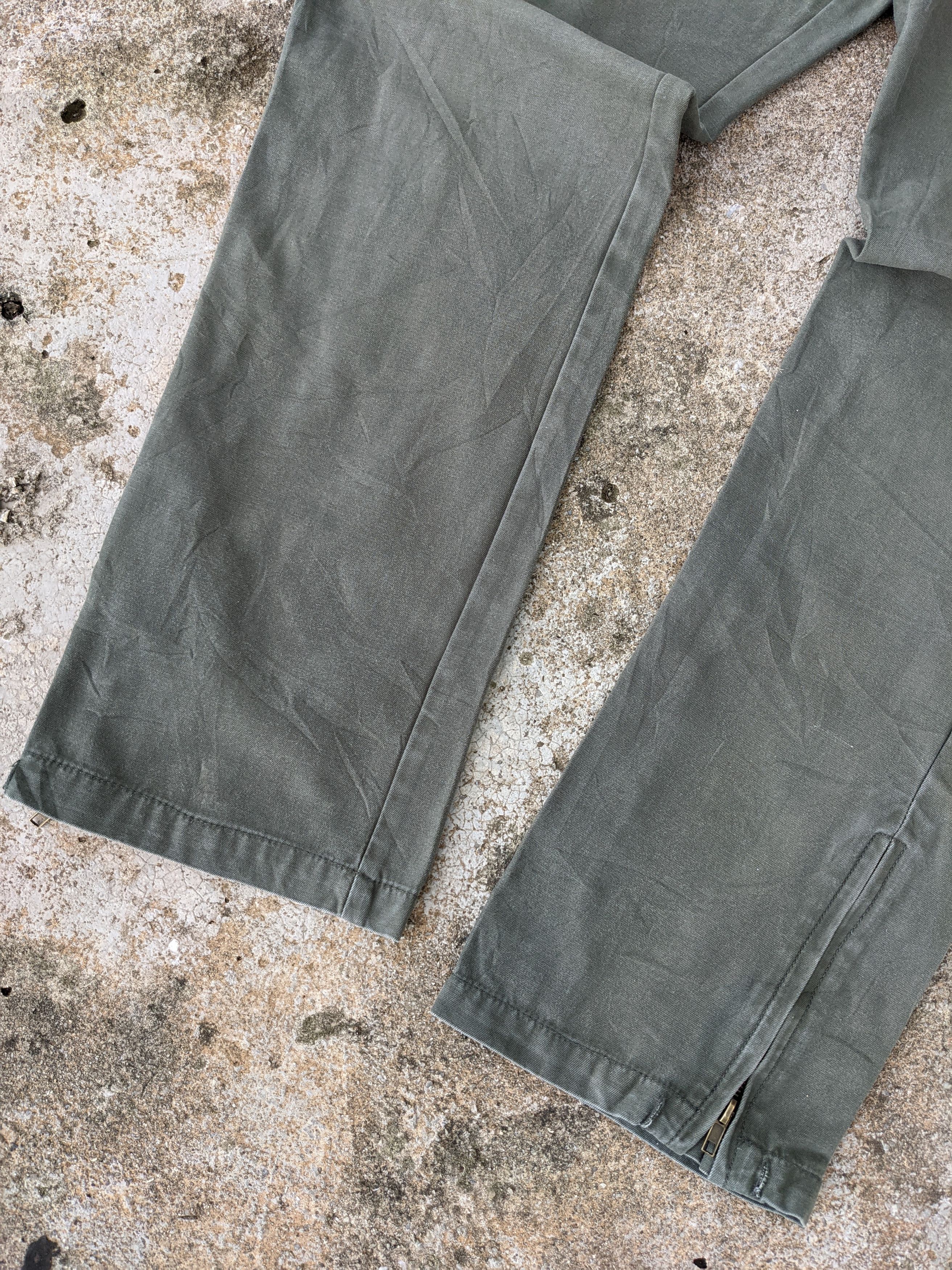 Japanese Brand ⚡️Steals⚡️ Japanese Brand Olive Green Cargo Pant Size US 32 / EU 48 - 5 Thumbnail