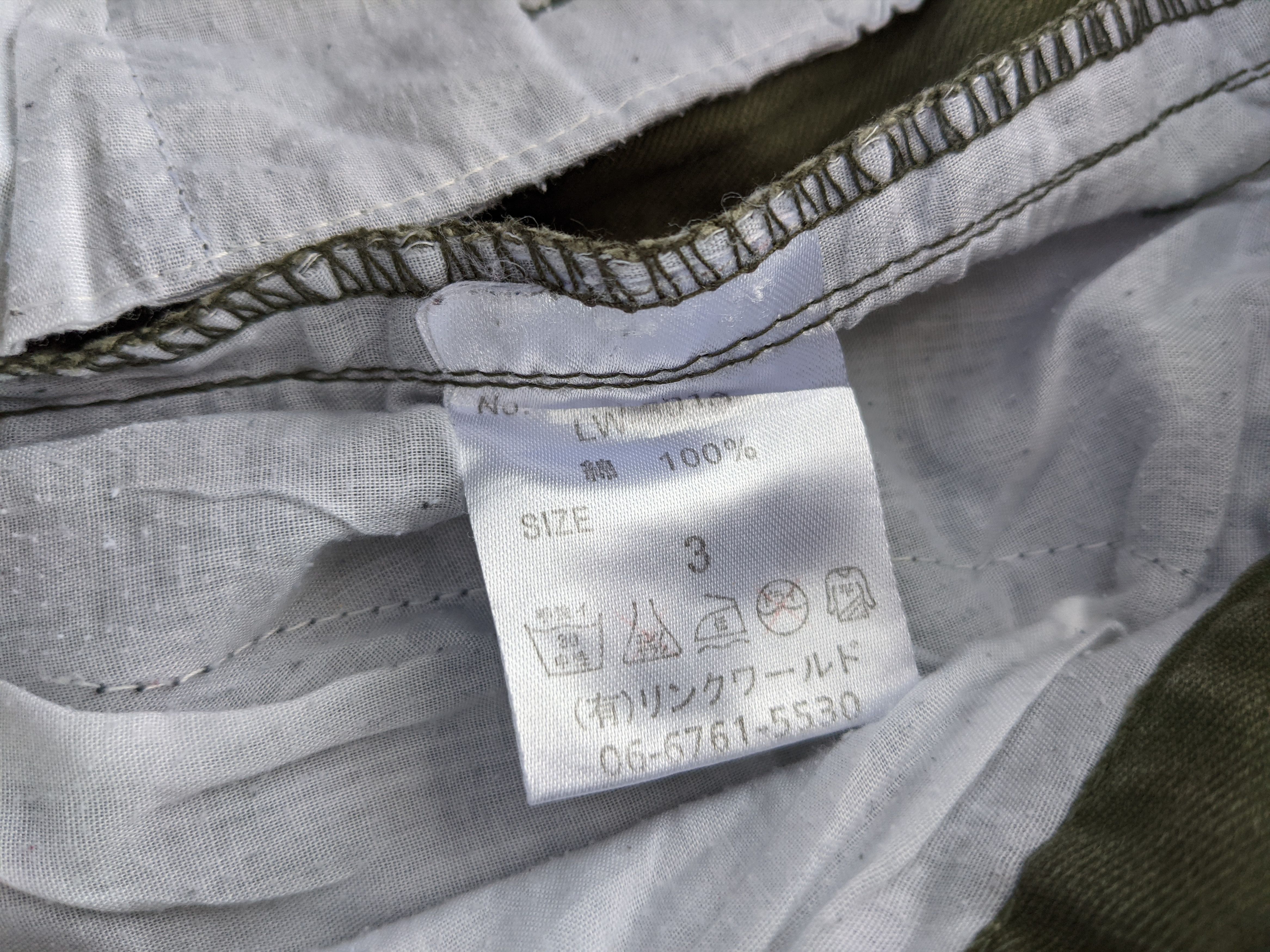 Japanese Brand ⚡️Steals⚡️ Japanese Brand Olive Green Cargo Pant Size US 32 / EU 48 - 11 Thumbnail