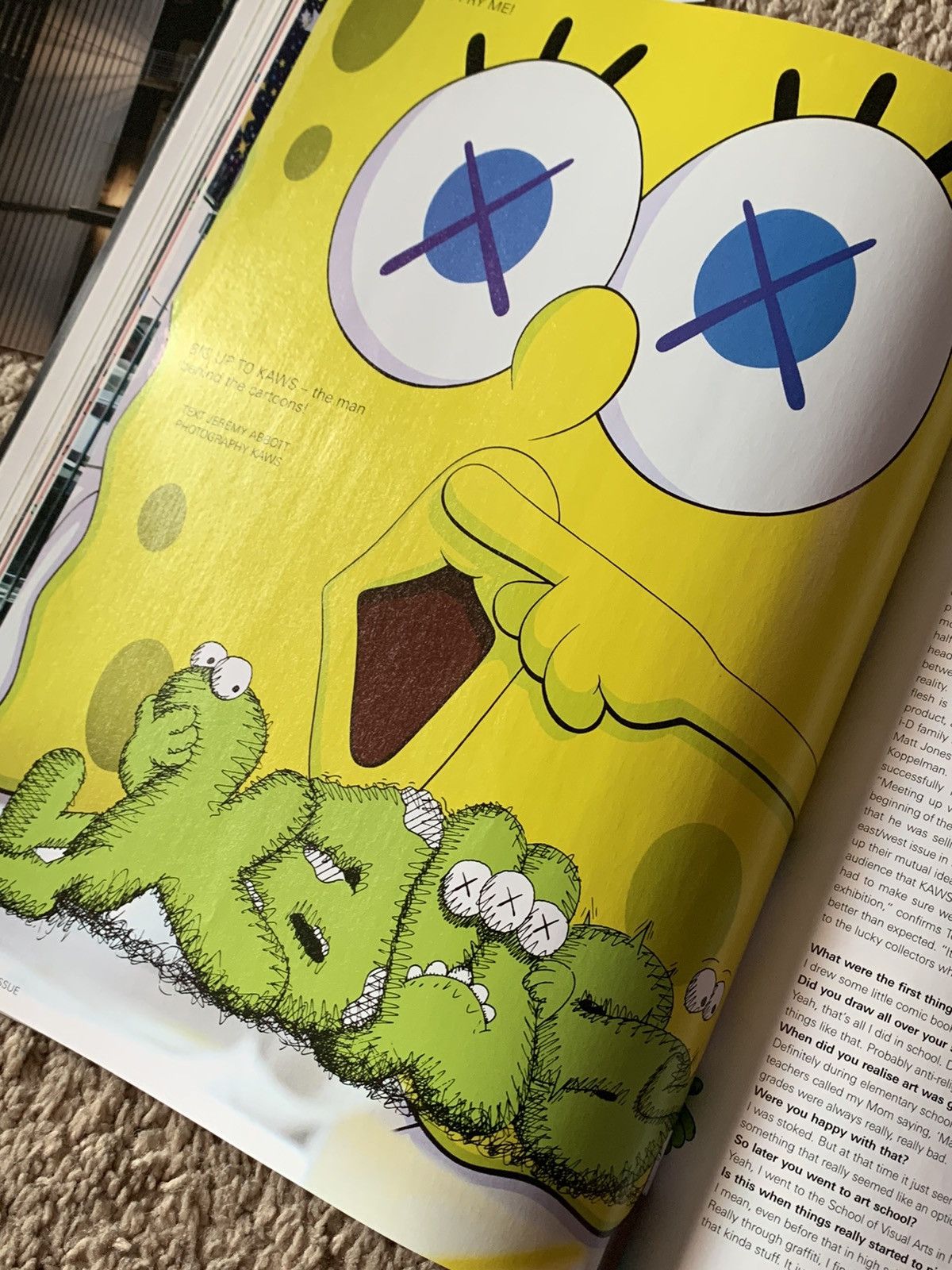Kaws iD magazine 2008 No. 289 kaws Kanye Pharrell nigo I-D Size ONE SIZE - 12 Thumbnail