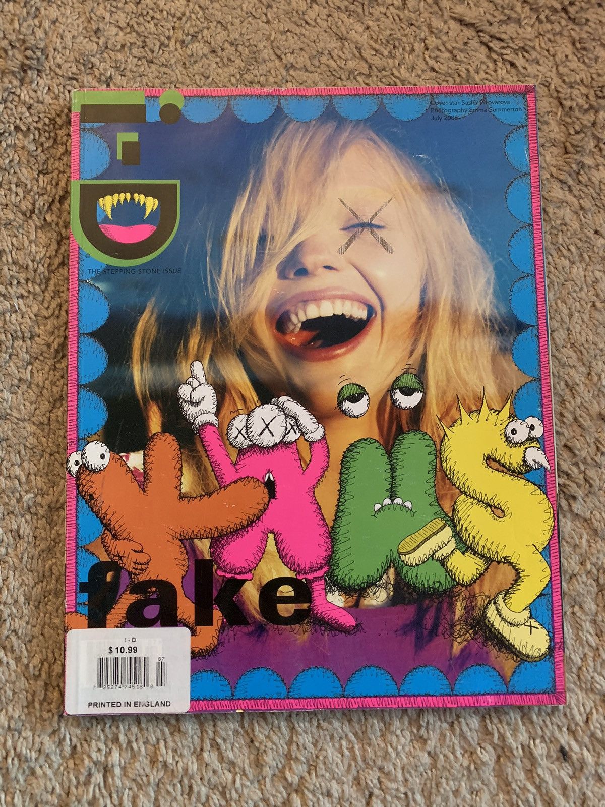Kaws iD magazine 2008 No. 289 kaws Kanye Pharrell nigo I-D Size ONE SIZE - 2 Thumbnail