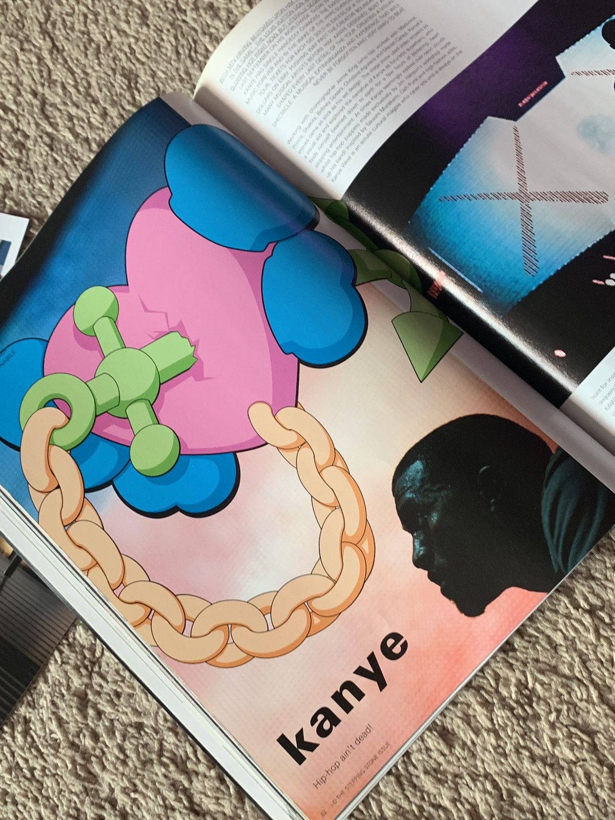 Kaws iD magazine 2008 No. 289 kaws Kanye Pharrell nigo I-D Size ONE SIZE - 13 Thumbnail