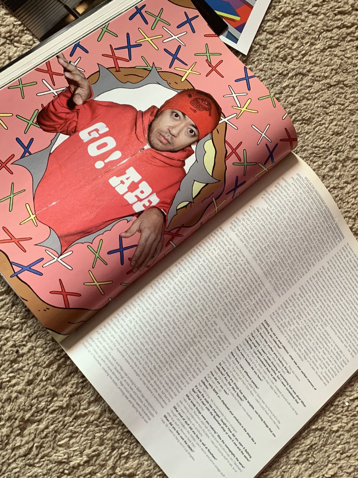 Kaws iD magazine 2008 No. 289 kaws Kanye Pharrell nigo I-D Size ONE SIZE - 10 Thumbnail