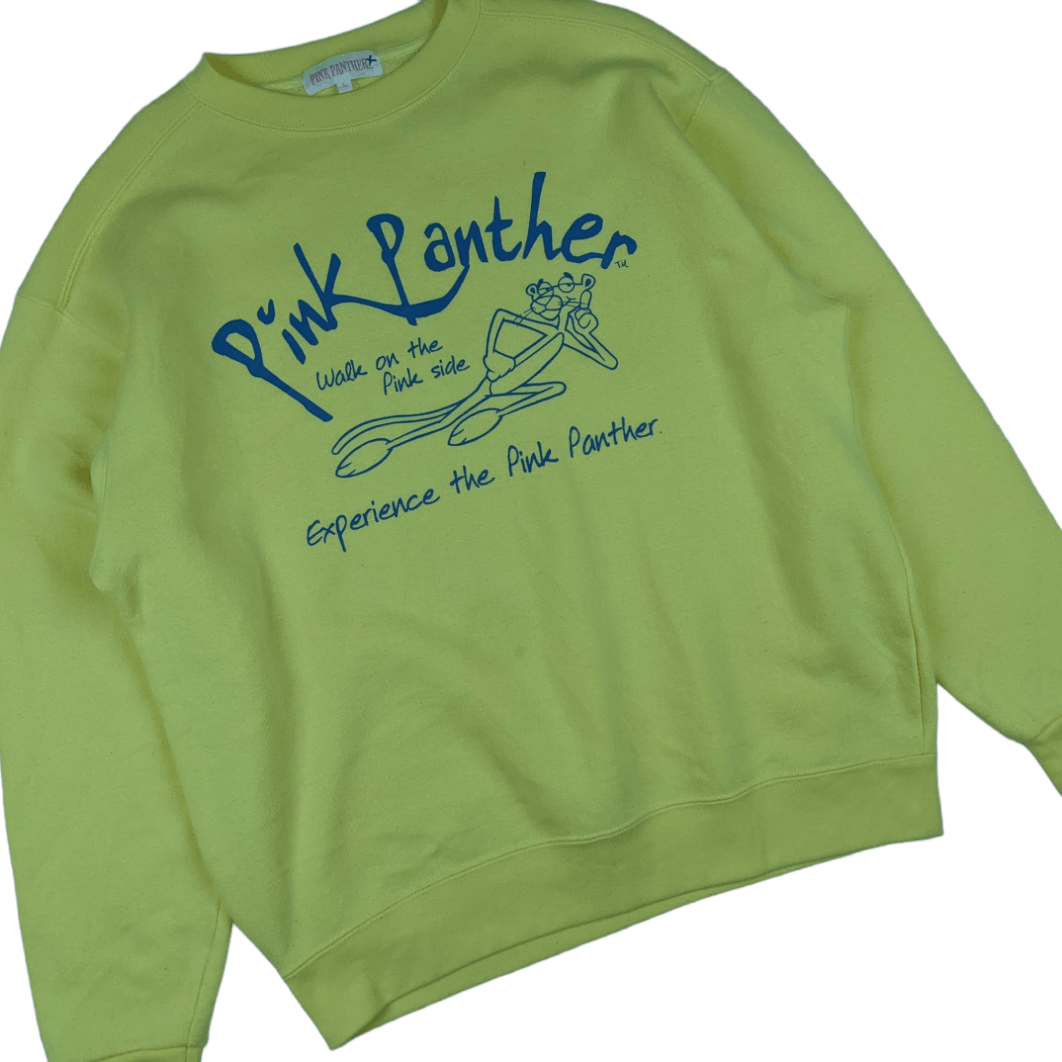 Cartoon Network Vintage Cartoon PINK PANTHER Jumper Sweatshirt Size US L / EU 52-54 / 3 - 4 Thumbnail