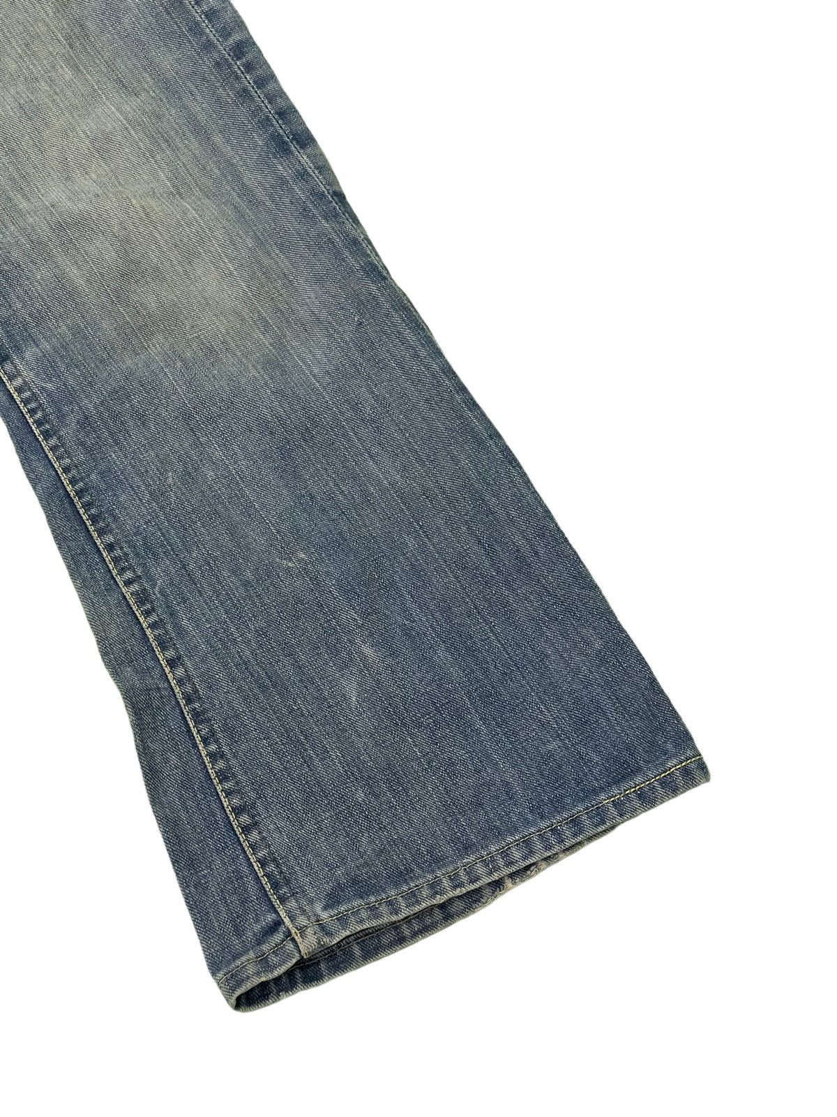 Japanese Brand Flare Jeans Lee USA Vtg 80s/90s Denim Boot Cut 4🟦5 Size US 30 / EU 46 - 4 Thumbnail