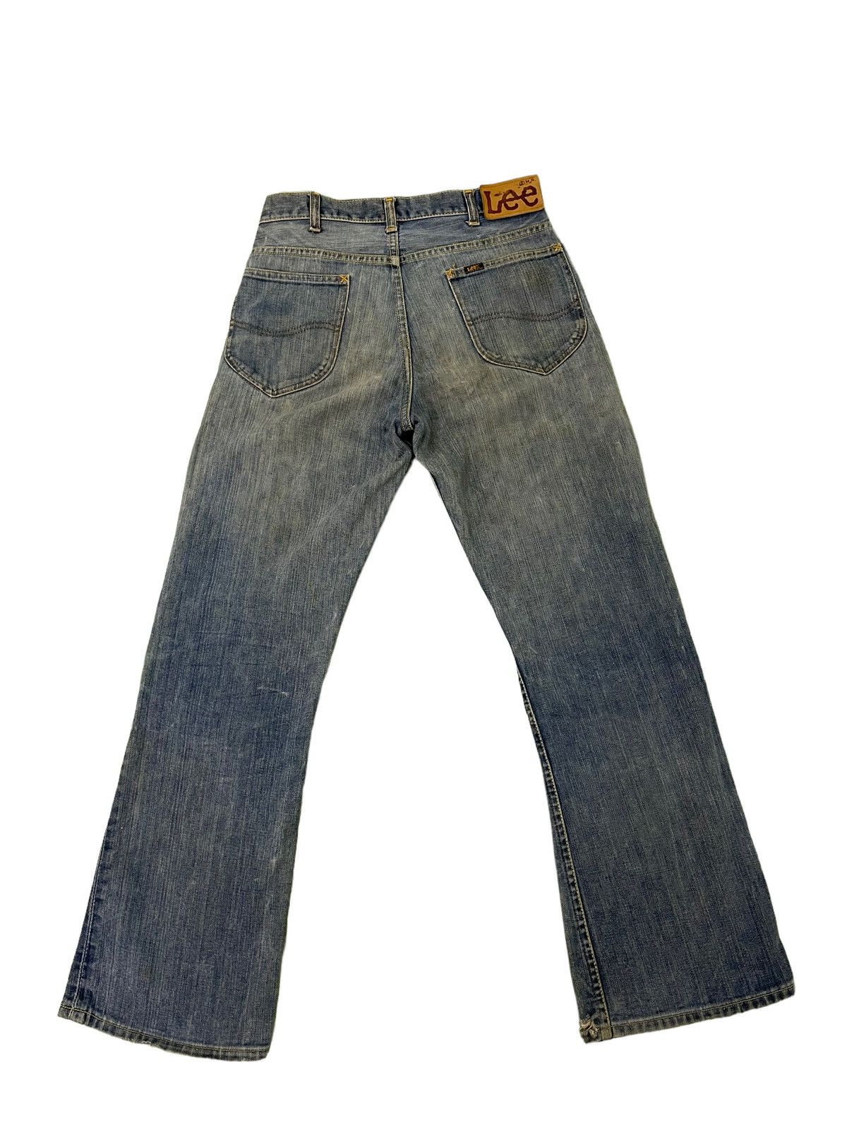 Japanese Brand Flare Jeans Lee USA Vtg 80s/90s Denim Boot Cut 4🟦5 Size US 30 / EU 46 - 13 Thumbnail