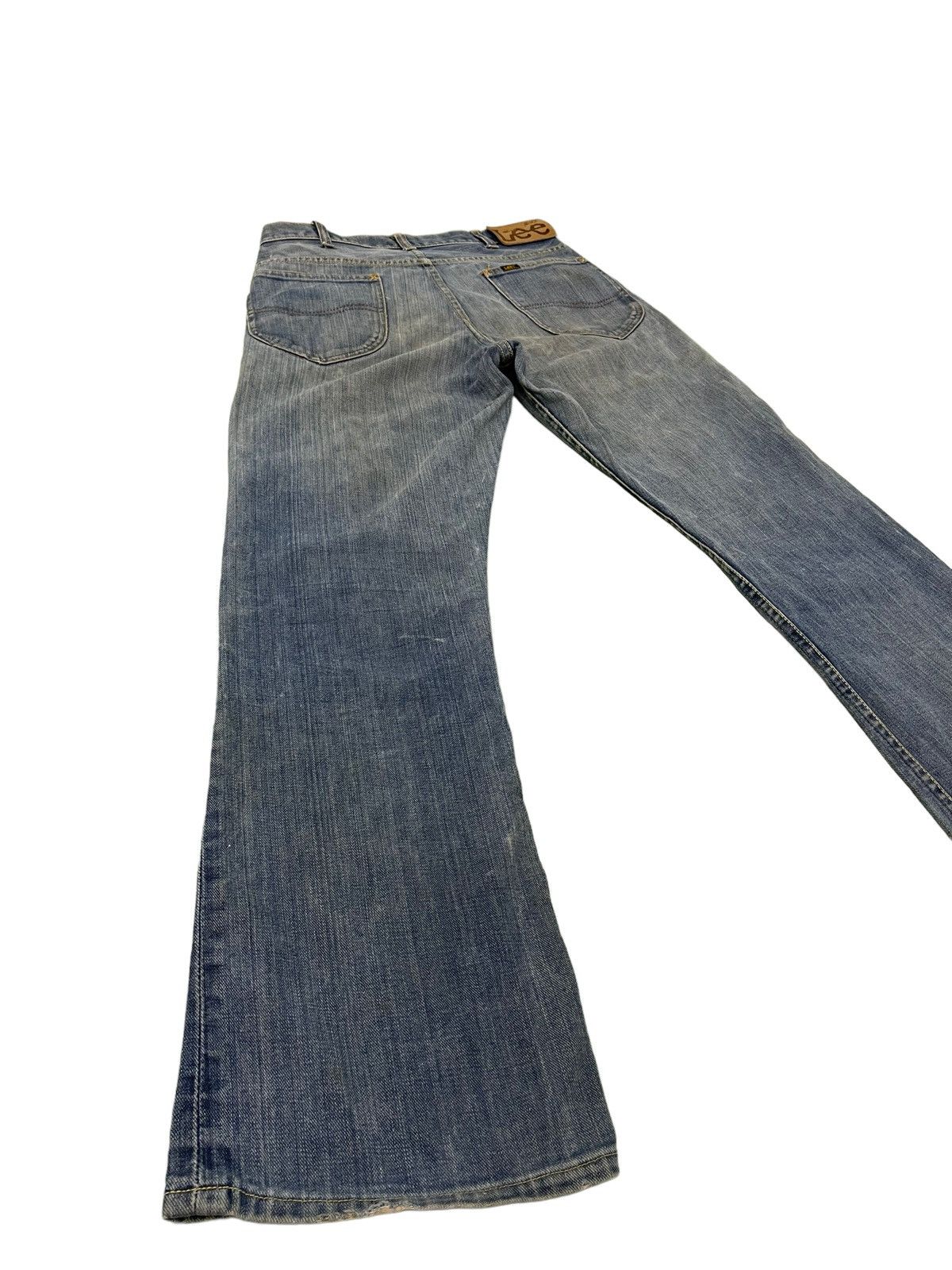 Japanese Brand Flare Jeans Lee USA Vtg 80s/90s Denim Boot Cut 4🟦5 Size US 30 / EU 46 - 14 Thumbnail