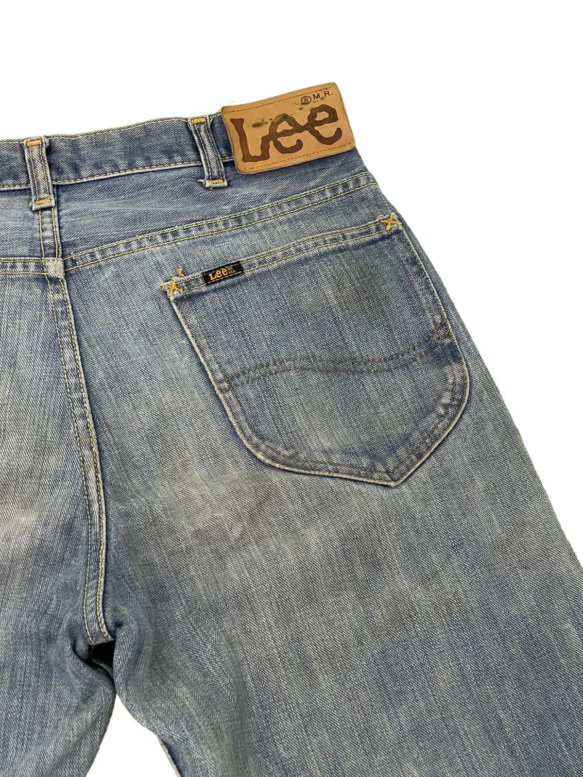 Japanese Brand Flare Jeans Lee USA Vtg 80s/90s Denim Boot Cut 4🟦5 Size US 30 / EU 46 - 21 Thumbnail