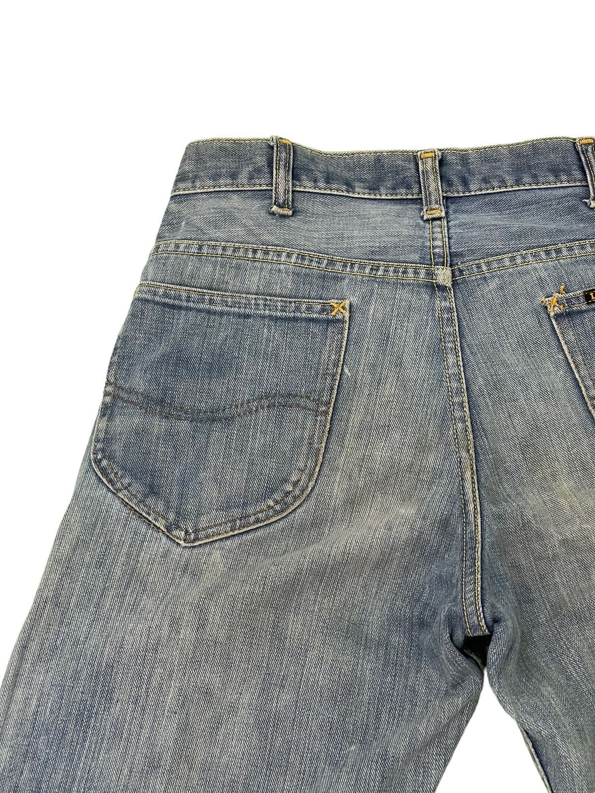 Japanese Brand Flare Jeans Lee USA Vtg 80s/90s Denim Boot Cut 4🟦5 Size US 30 / EU 46 - 20 Thumbnail