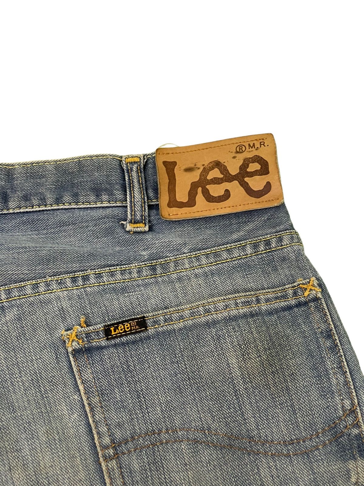 Japanese Brand Flare Jeans Lee USA Vtg 80s/90s Denim Boot Cut 4🟦5 Size US 30 / EU 46 - 23 Thumbnail