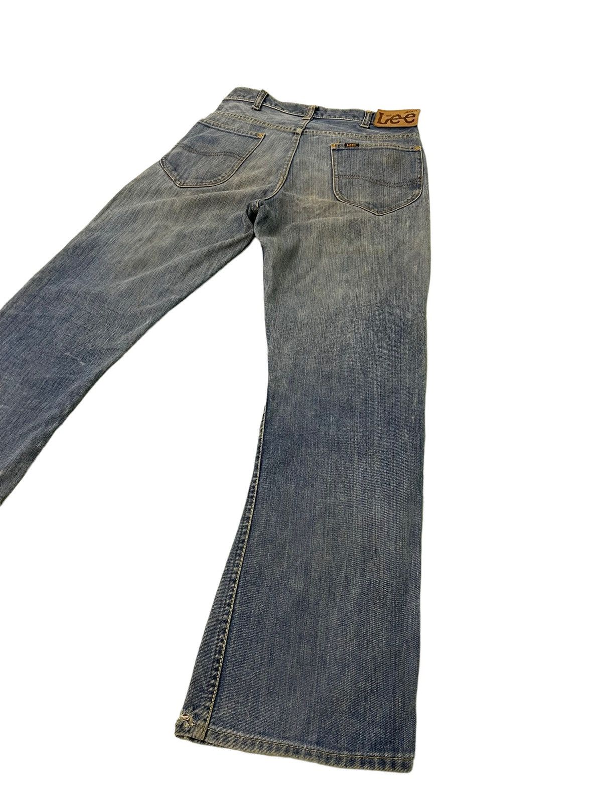 Japanese Brand Flare Jeans Lee USA Vtg 80s/90s Denim Boot Cut 4🟦5 Size US 30 / EU 46 - 15 Thumbnail
