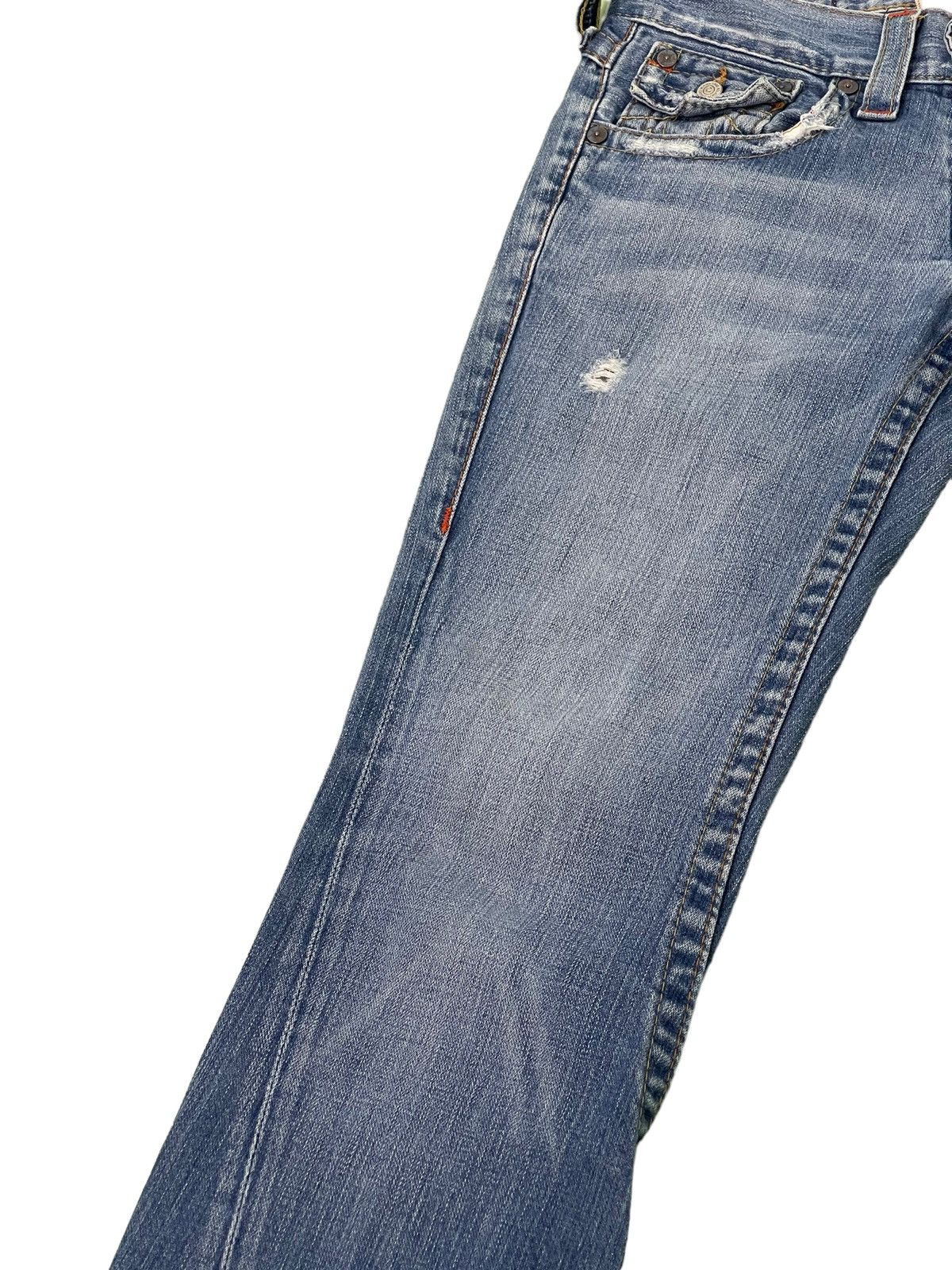 True Religion Flare Jeans True Religion USA Low Rise Distres Boot Cut 4🟦5 Size US 28 / EU 44 - 6 Thumbnail