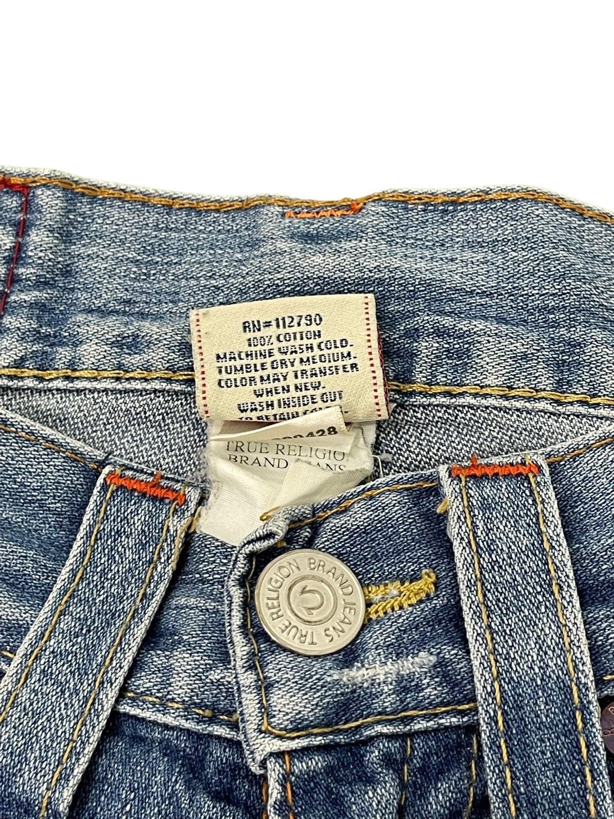 True Religion Flare Jeans True Religion USA Low Rise Distres Boot Cut 4🟦5 Size US 28 / EU 44 - 10 Thumbnail