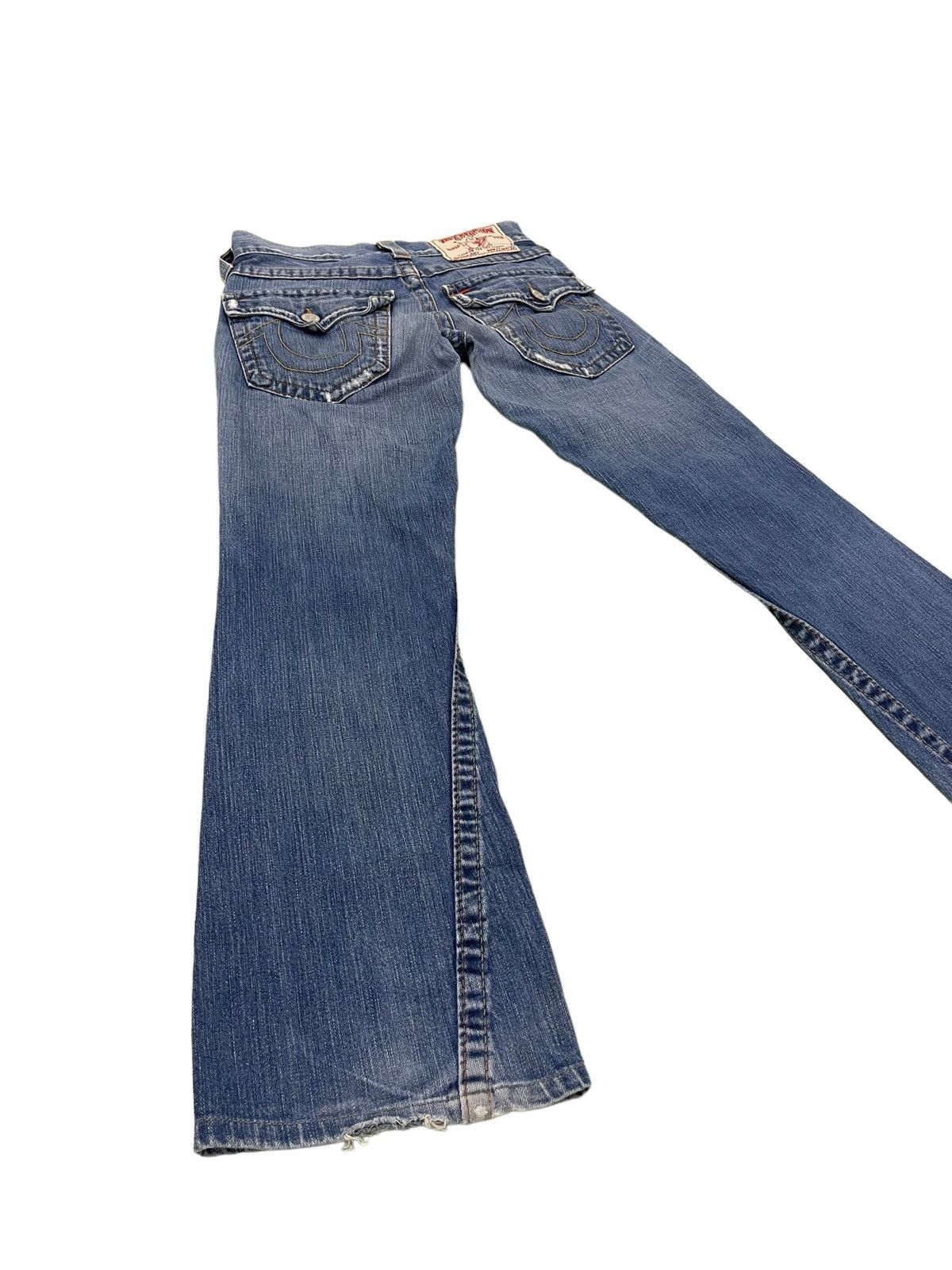 True Religion Flare Jeans True Religion USA Low Rise Distres Boot Cut 4🟦5 Size US 28 / EU 44 - 12 Thumbnail
