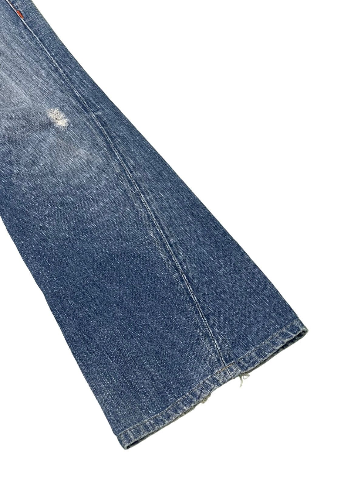 True Religion Flare Jeans True Religion USA Low Rise Distres Boot Cut 4🟦5 Size US 28 / EU 44 - 4 Thumbnail